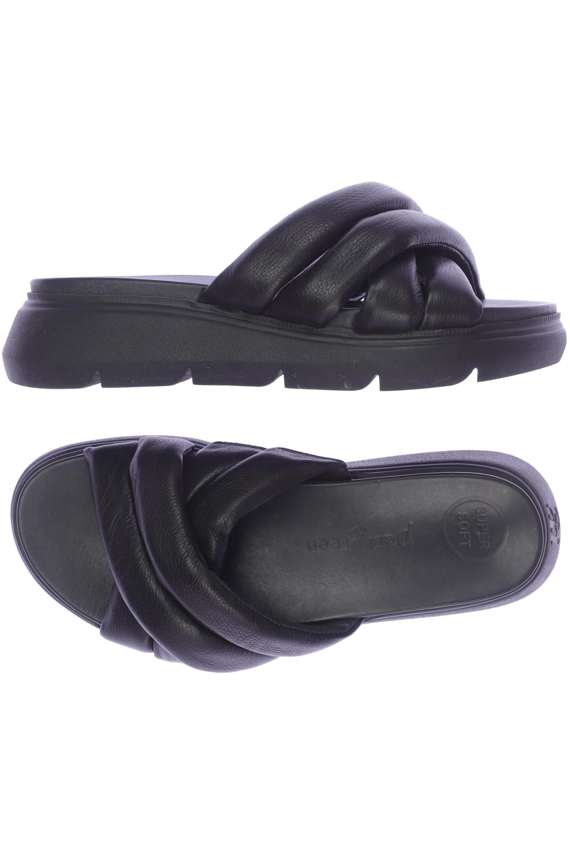 

Paul Green Damen Sandale, schwarz, Gr. 4