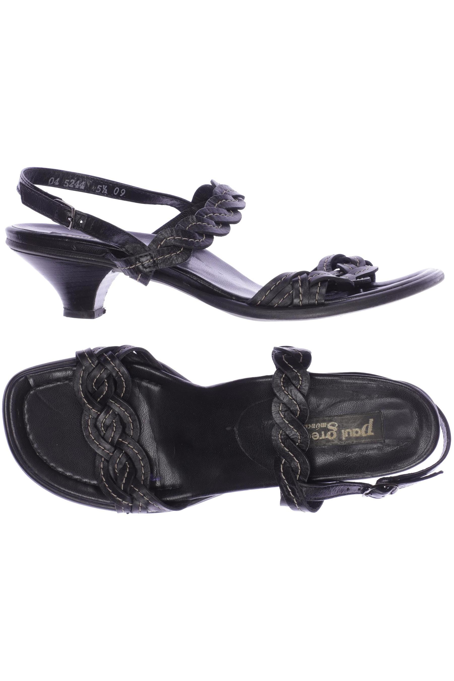 

Paul Green Damen Sandale, schwarz, Gr. 5.5