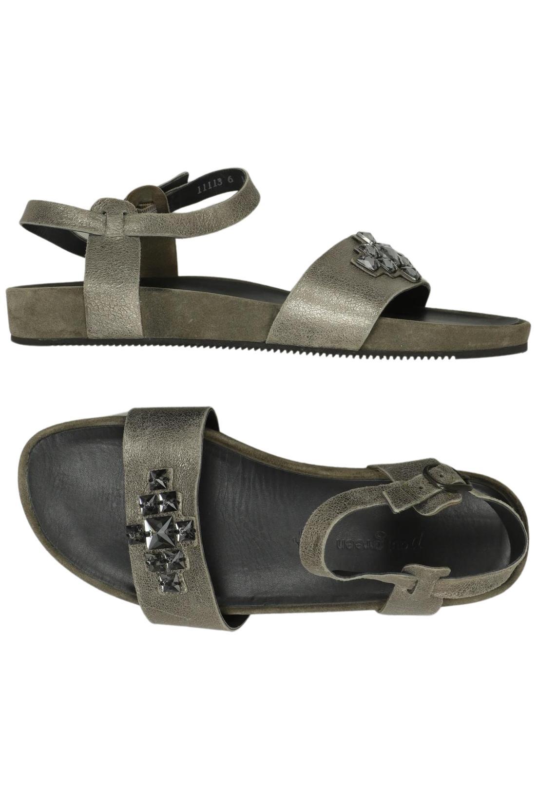 

Paul Green Damen Sandale, silber, Gr. 6