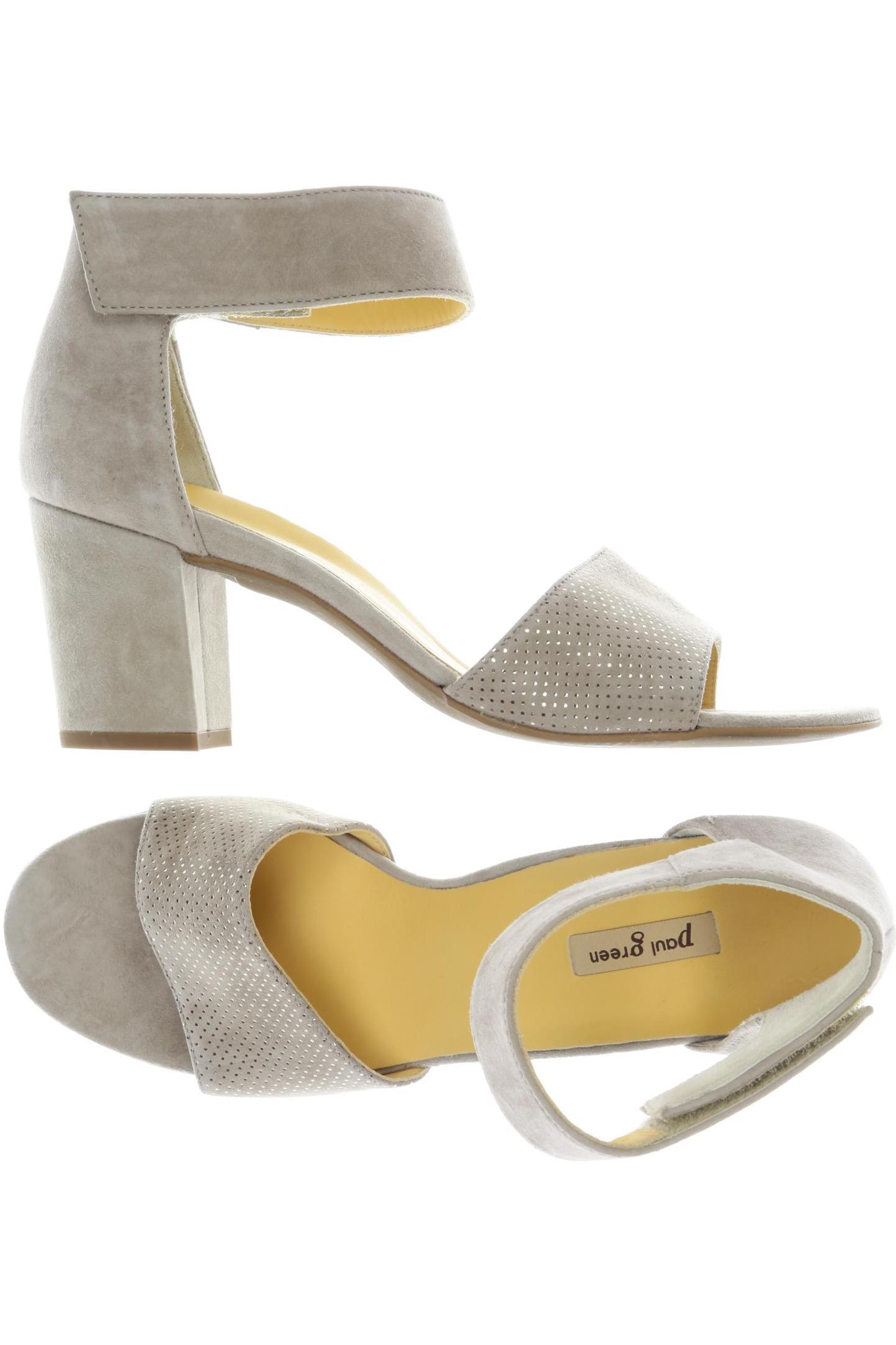 

Paul Green Damen Sandale, beige, Gr. 6.5