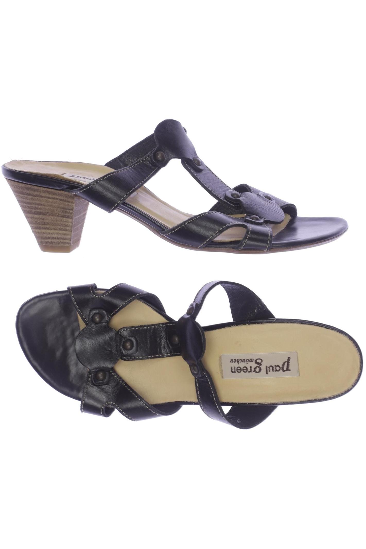 

Paul Green Damen Sandale, schwarz, Gr. 5
