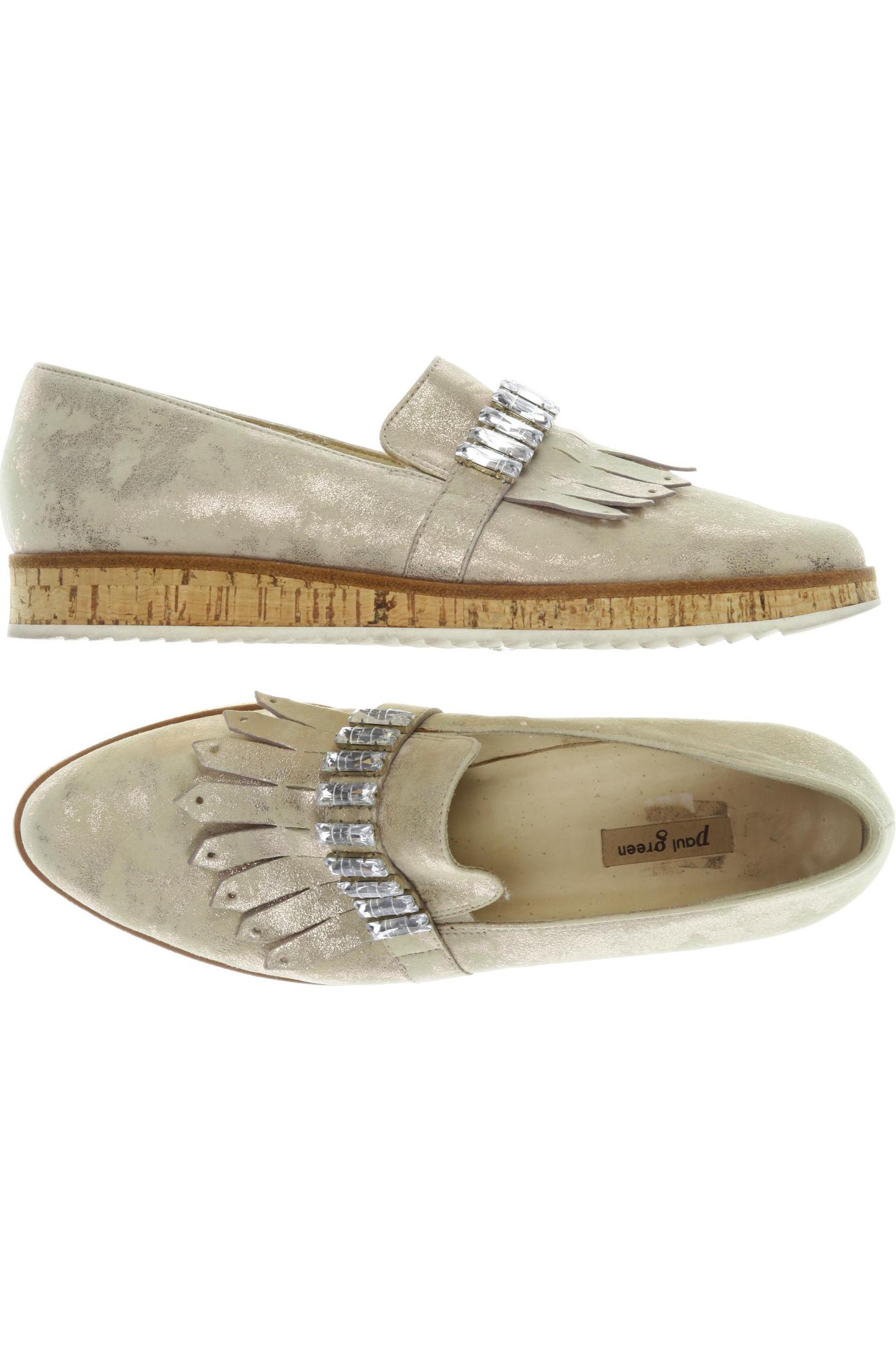 

Paul Green Damen Halbschuh, beige, Gr. 6