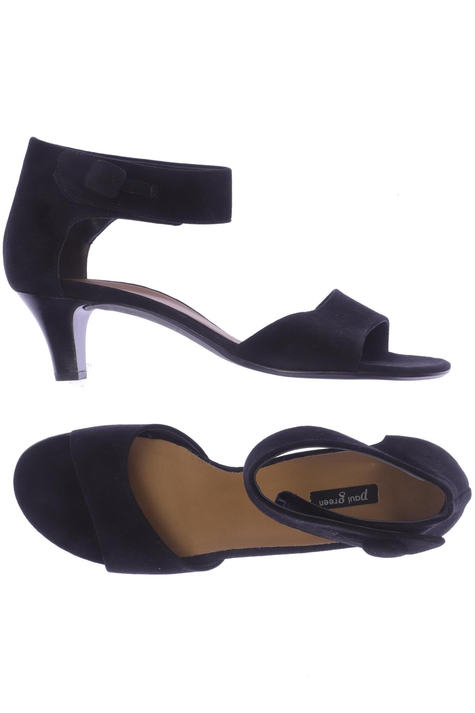 

Paul Green Damen Sandale, schwarz, Gr. 8.5