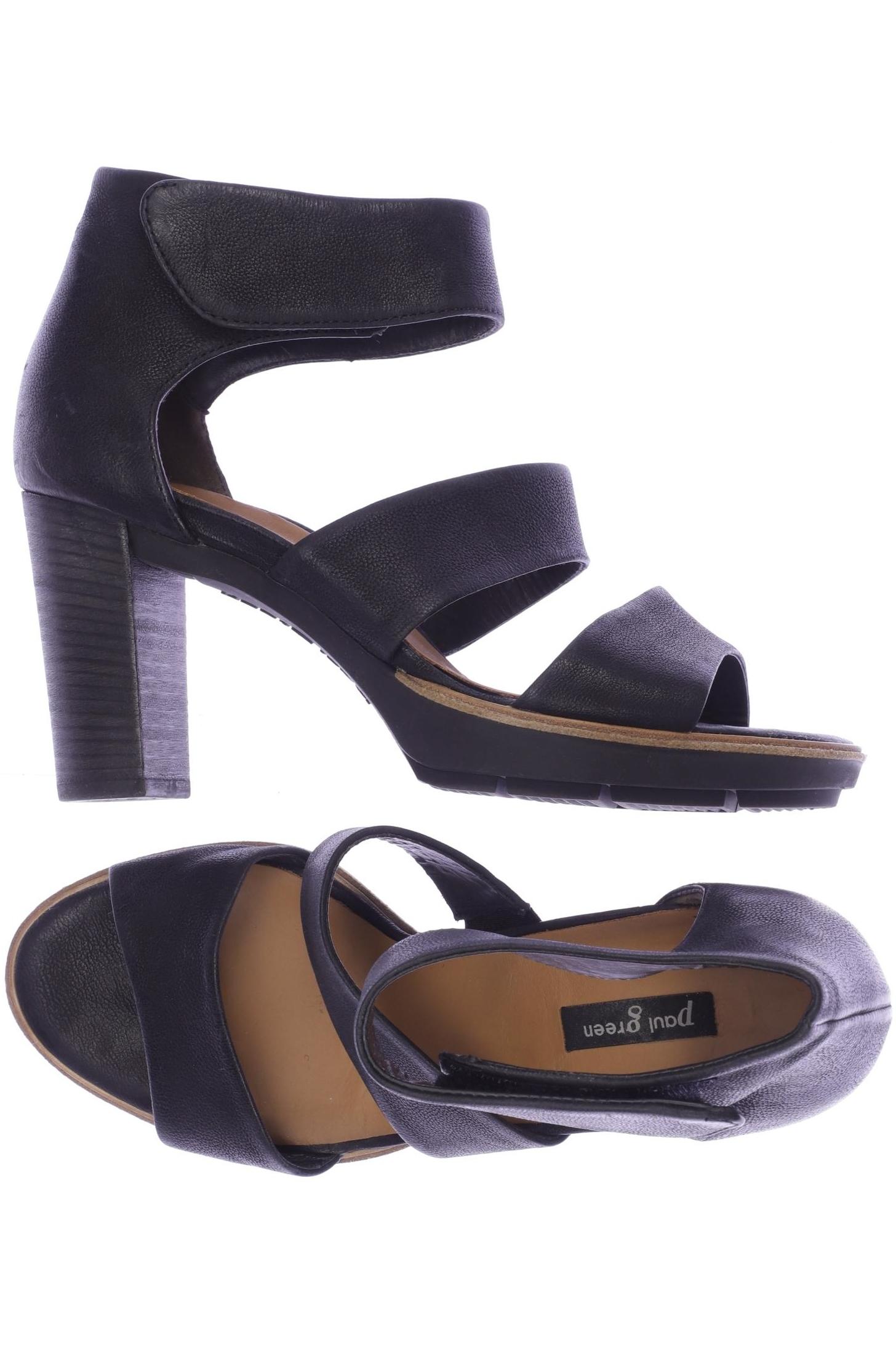 

Paul Green Damen Sandale, schwarz, Gr. 4.5