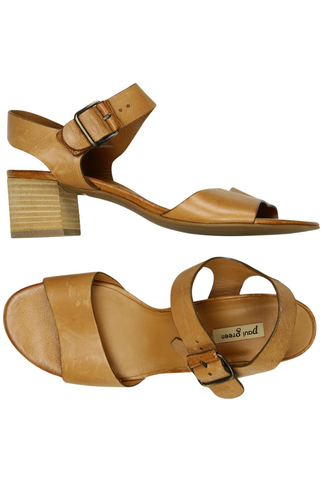

Paul Green Damen Sandale, braun, Gr. 6.5