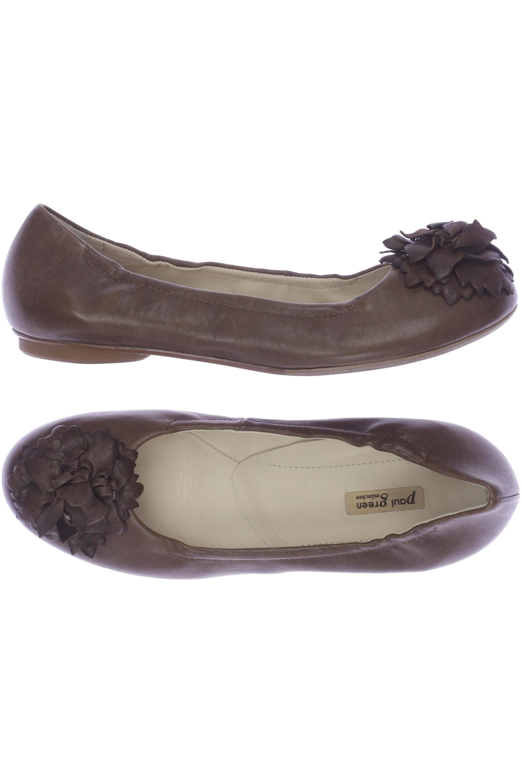 

Paul Green Damen Ballerinas, braun, Gr. 5.5