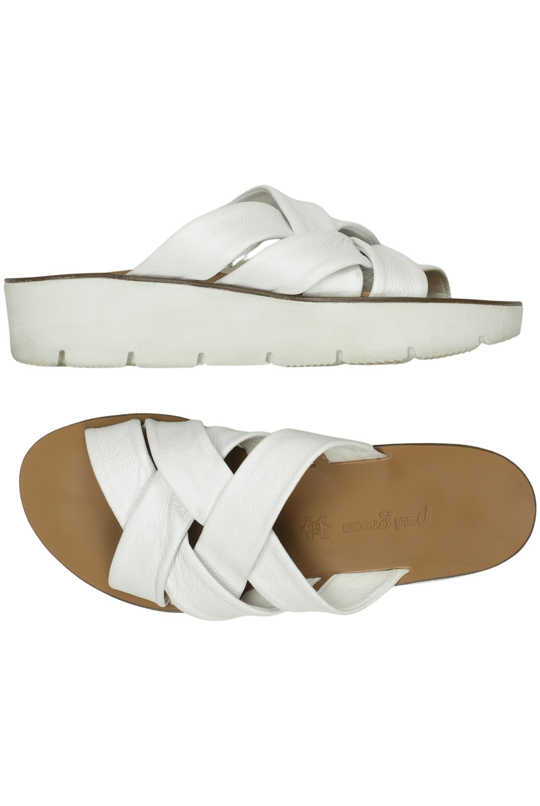 

Paul Green Damen Sandale, weiß, Gr. 5.5