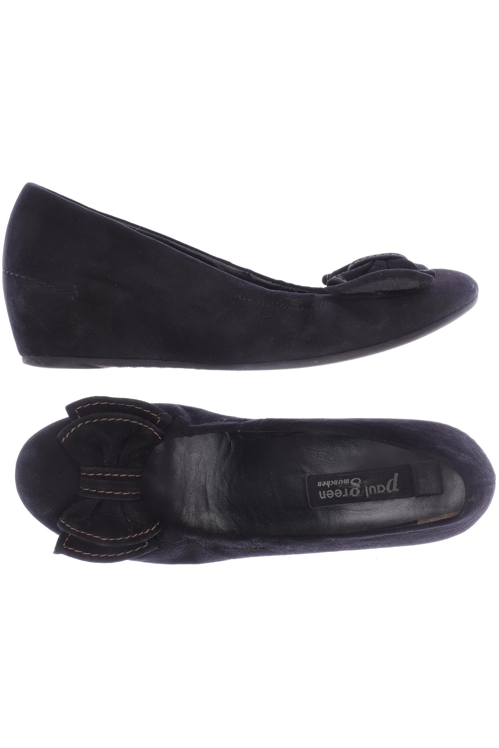 

Paul Green Damen Halbschuh, schwarz, Gr. 3.5