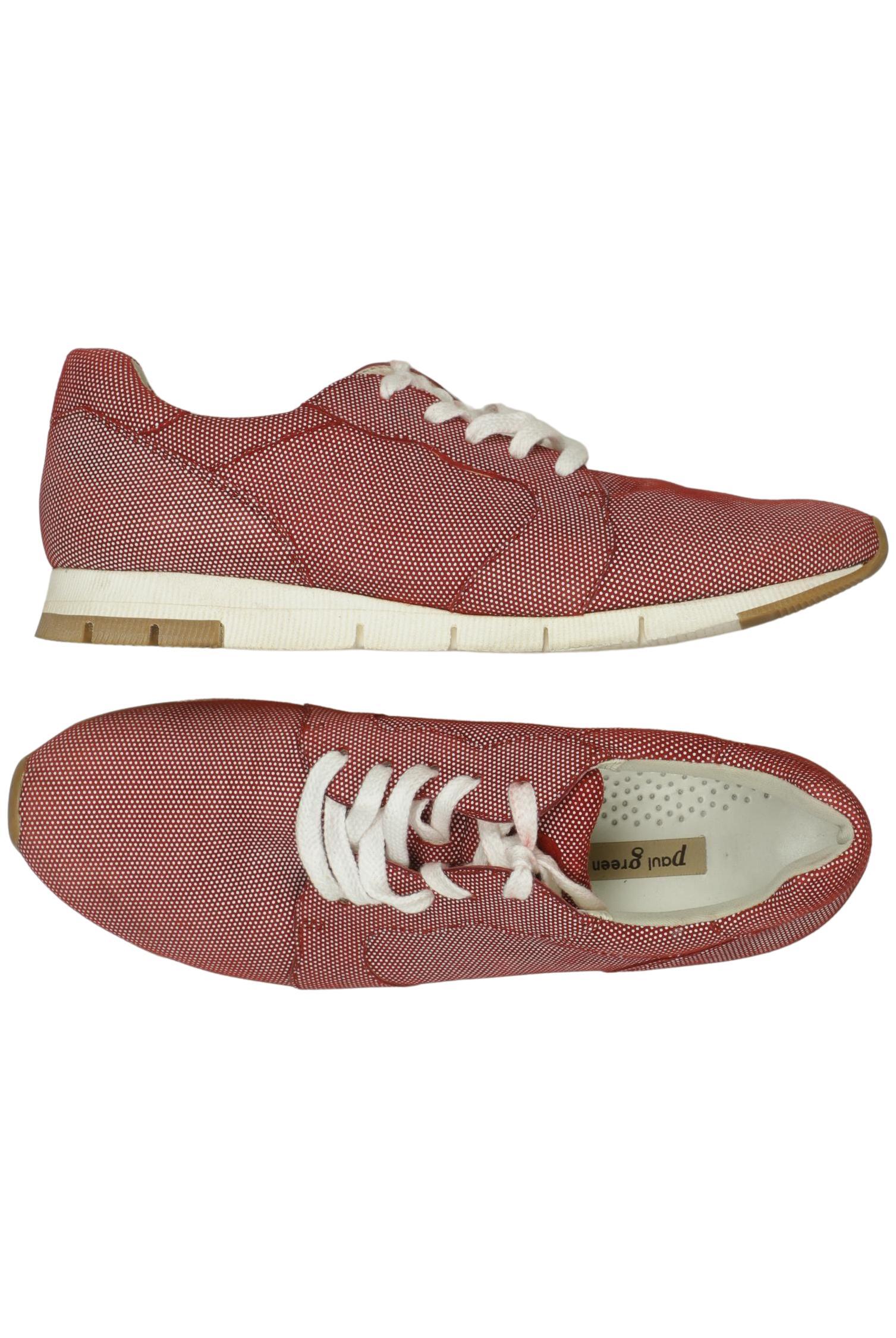 

Paul Green Damen Sneakers, rot, Gr. 6