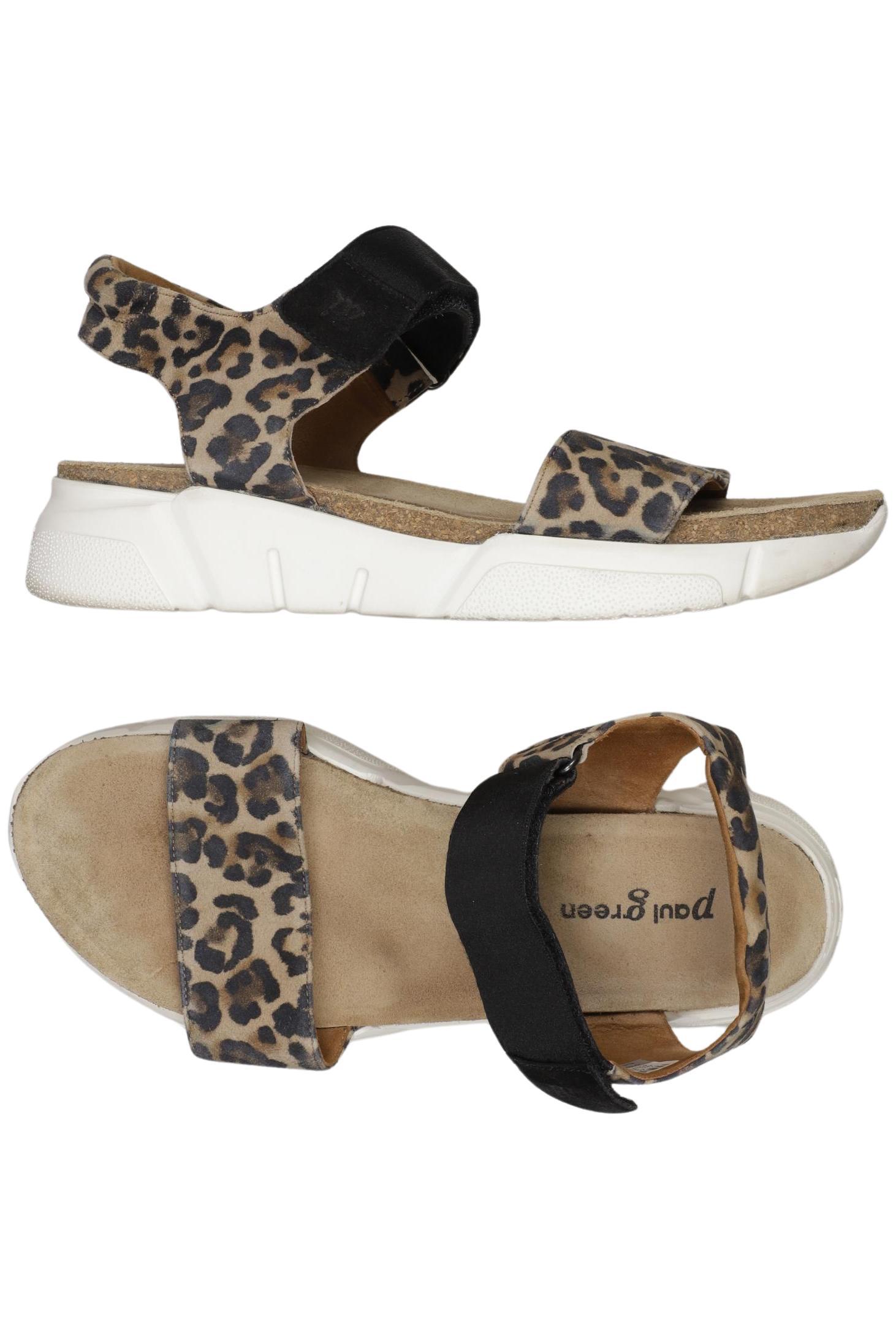 

Paul Green Damen Sandale, braun, Gr. 7