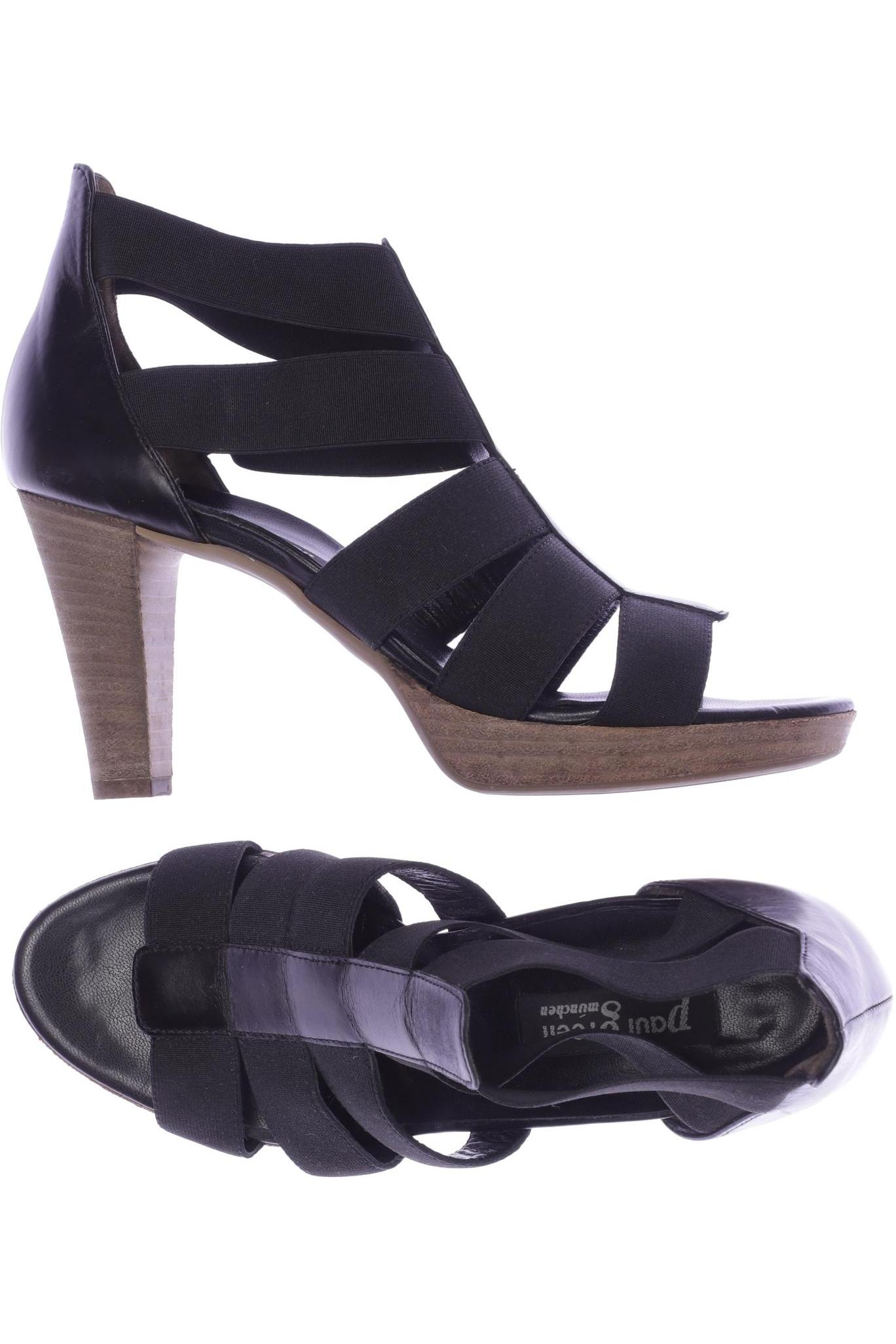 

Paul Green Damen Sandale, schwarz, Gr. 4.5