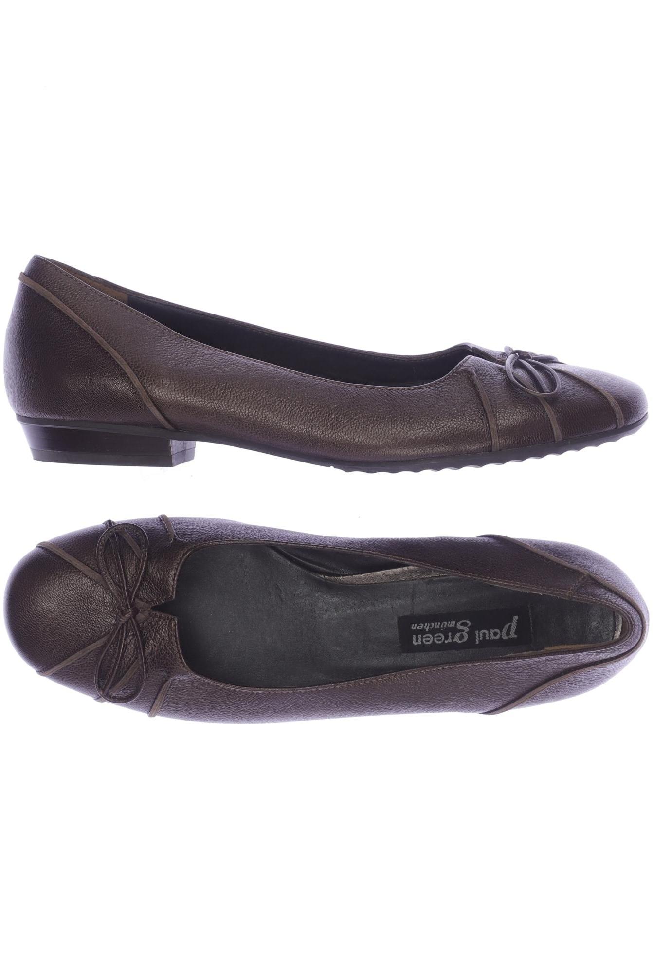 

Paul Green Damen Ballerinas, braun, Gr. 4.5