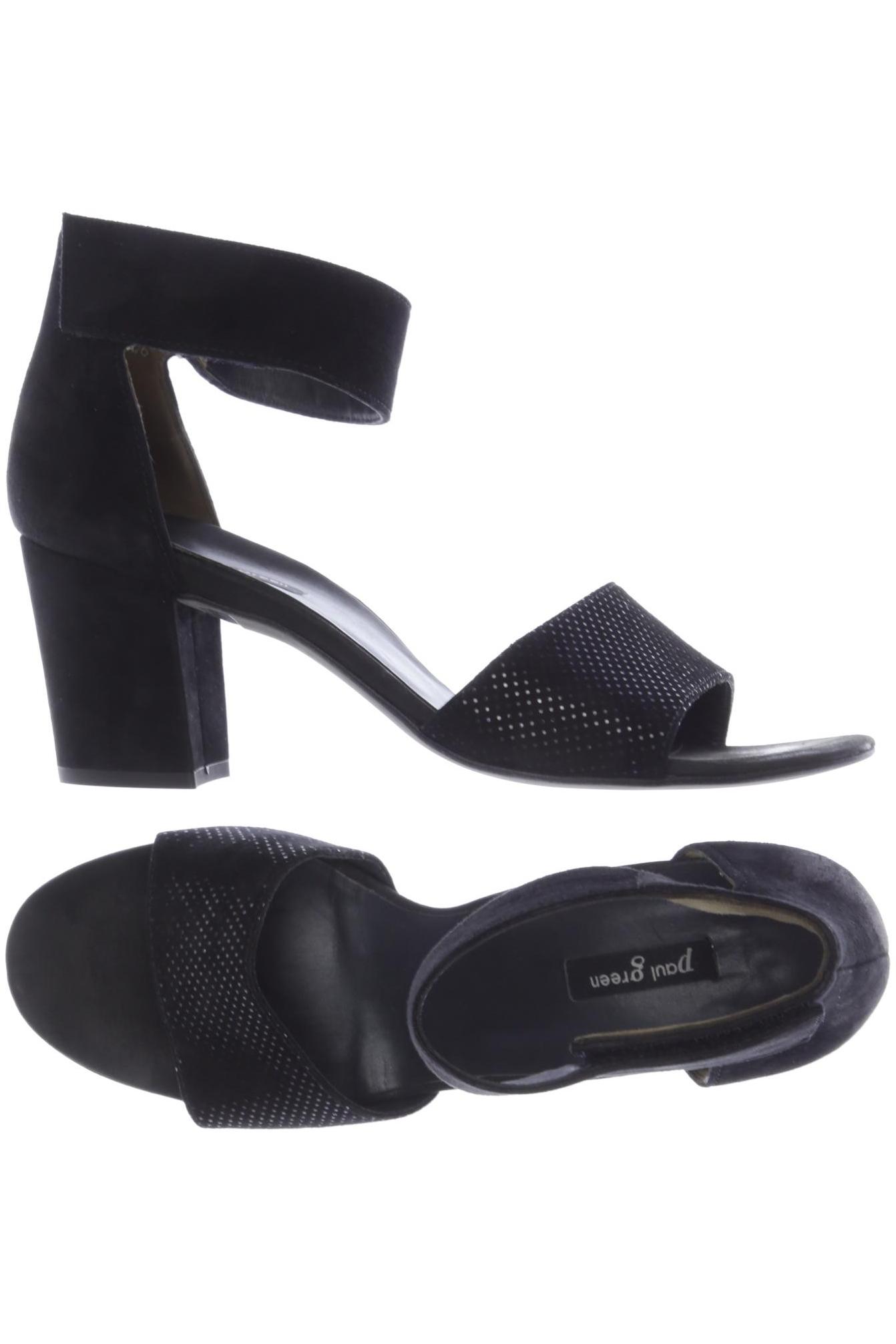 

Paul Green Damen Sandale, schwarz, Gr. 6.5