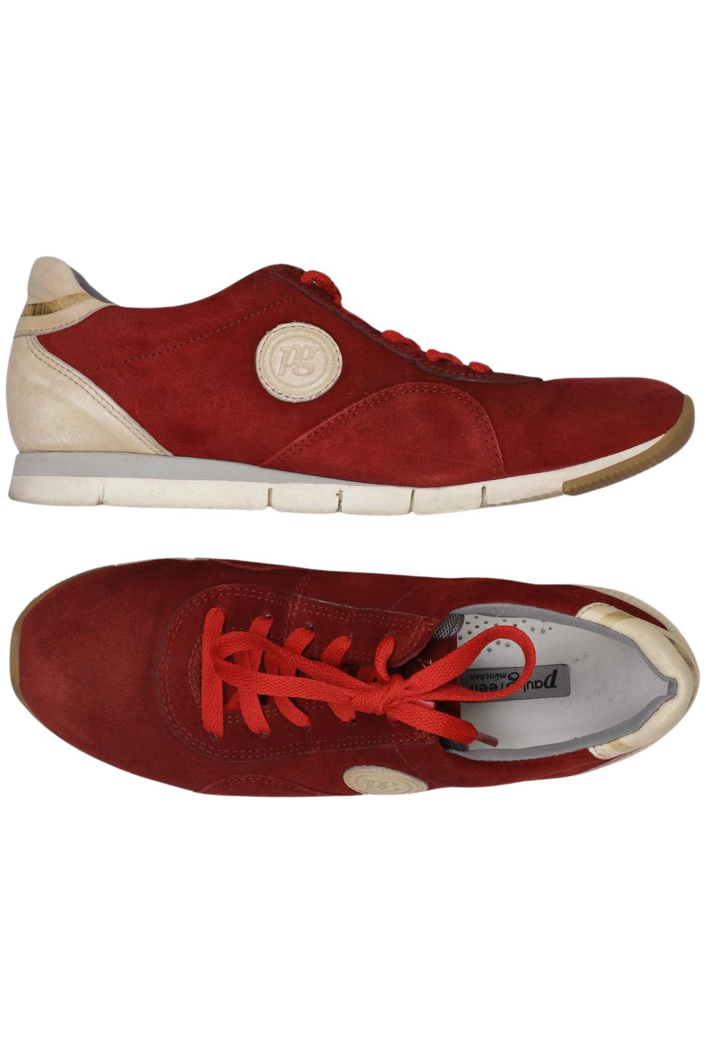 

Paul Green Damen Sneakers, rot, Gr. 4
