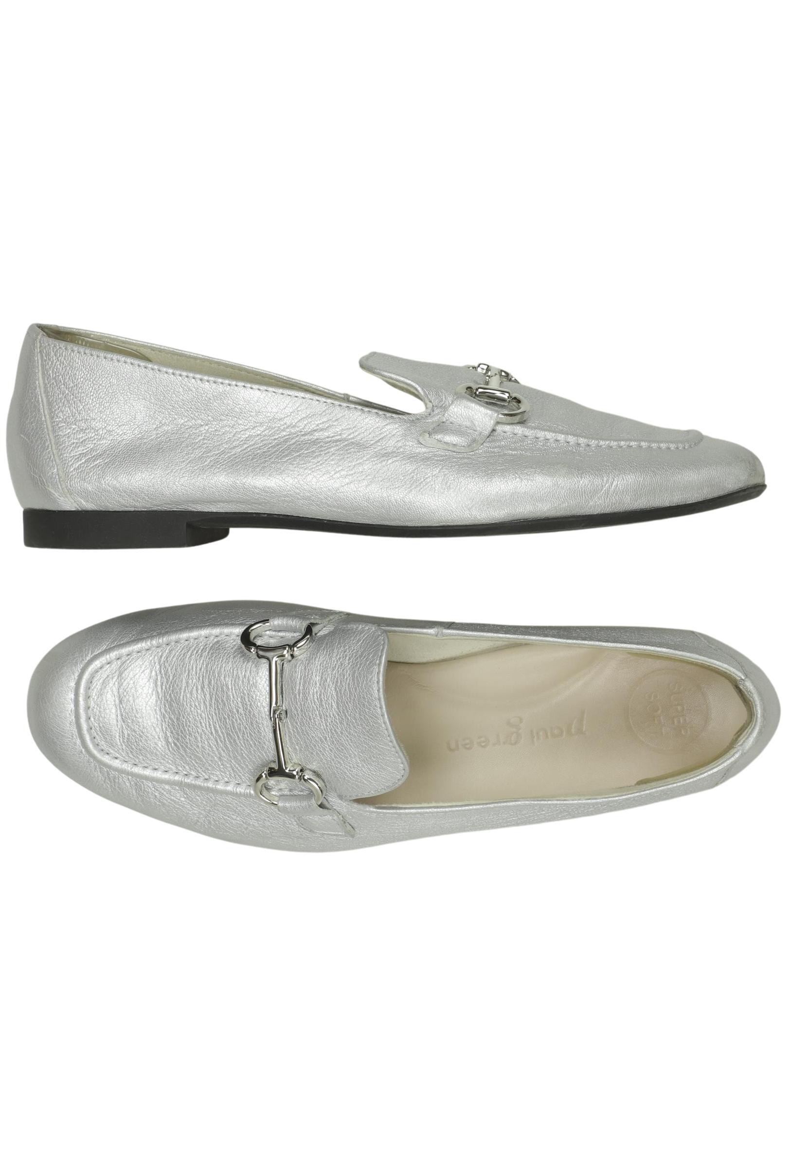 

Paul Green Damen Halbschuh, silber, Gr. 4.5