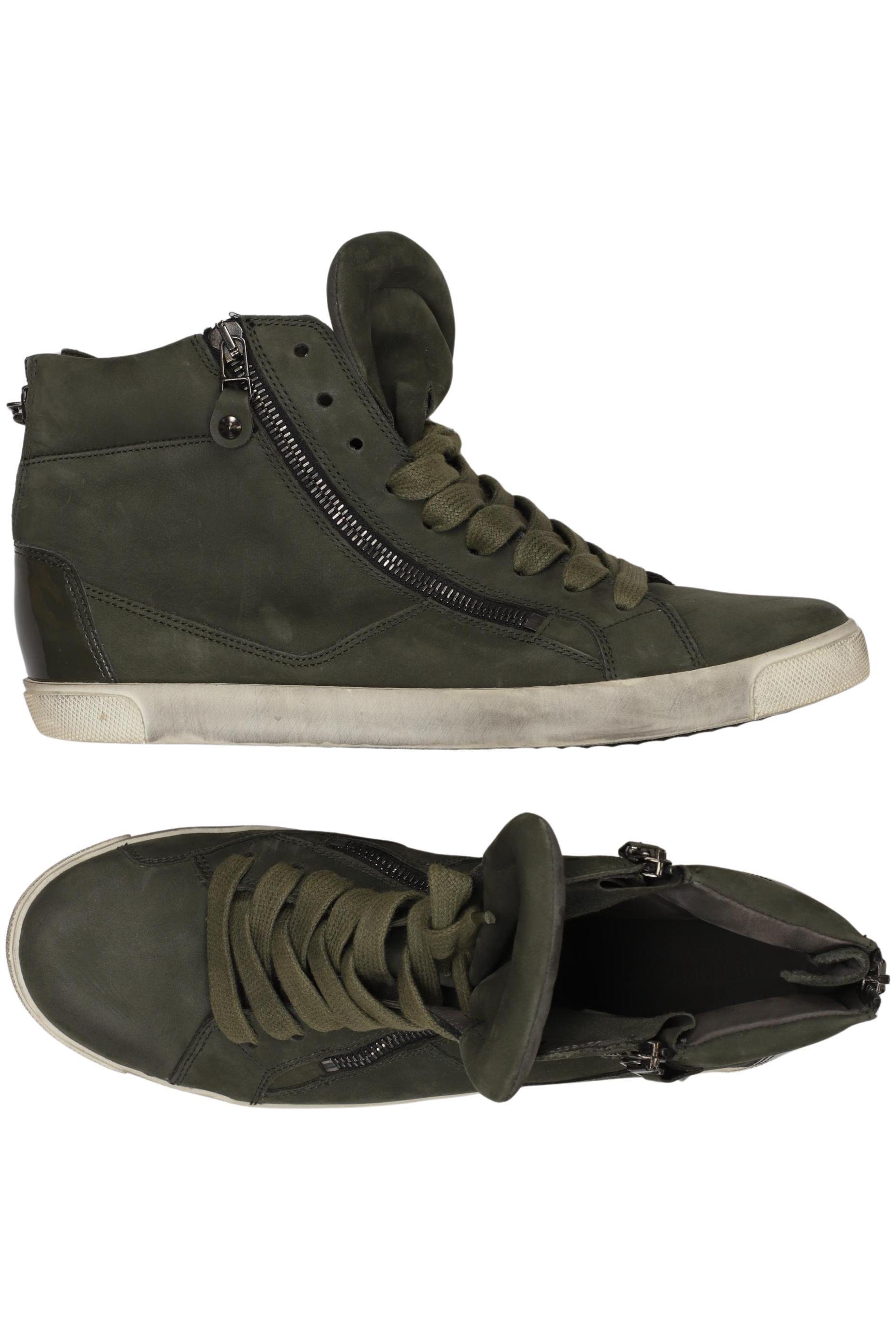 

Paul Green Damen Sneakers, grün, Gr. 6.5
