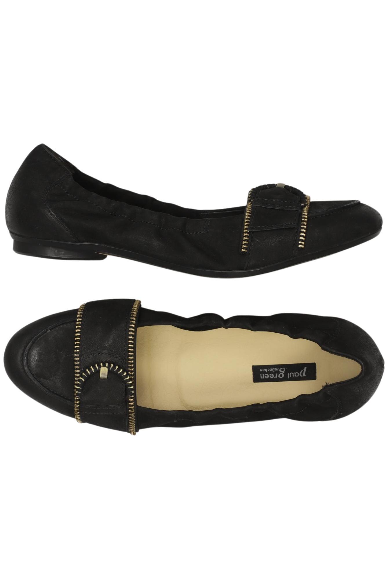 

Paul Green Damen Halbschuh, schwarz, Gr. 3.5