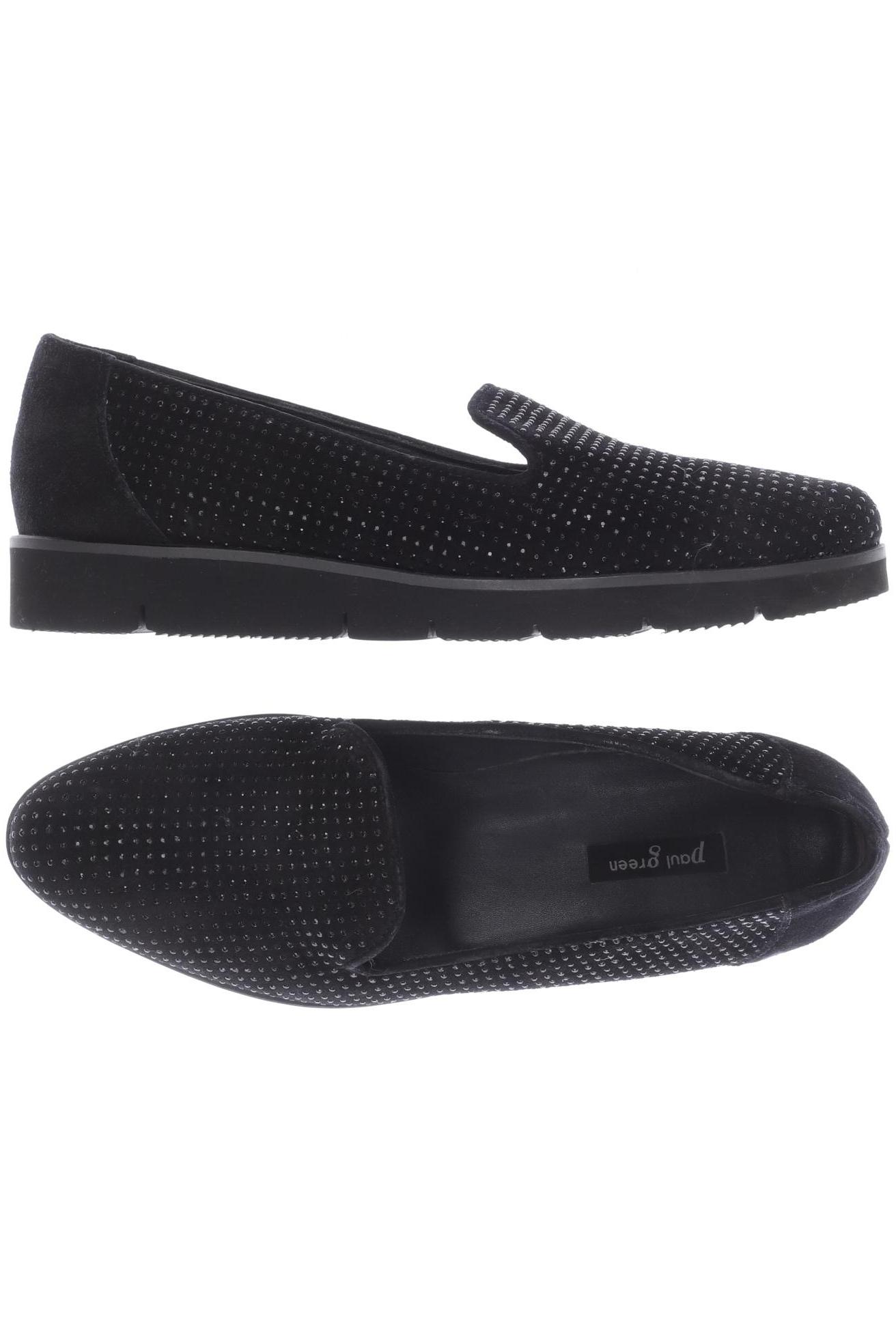 

Paul Green Damen Halbschuh, schwarz, Gr. 4.5