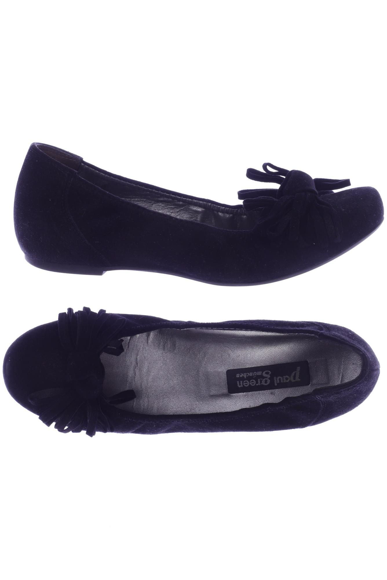 

Paul Green Damen Ballerinas, schwarz