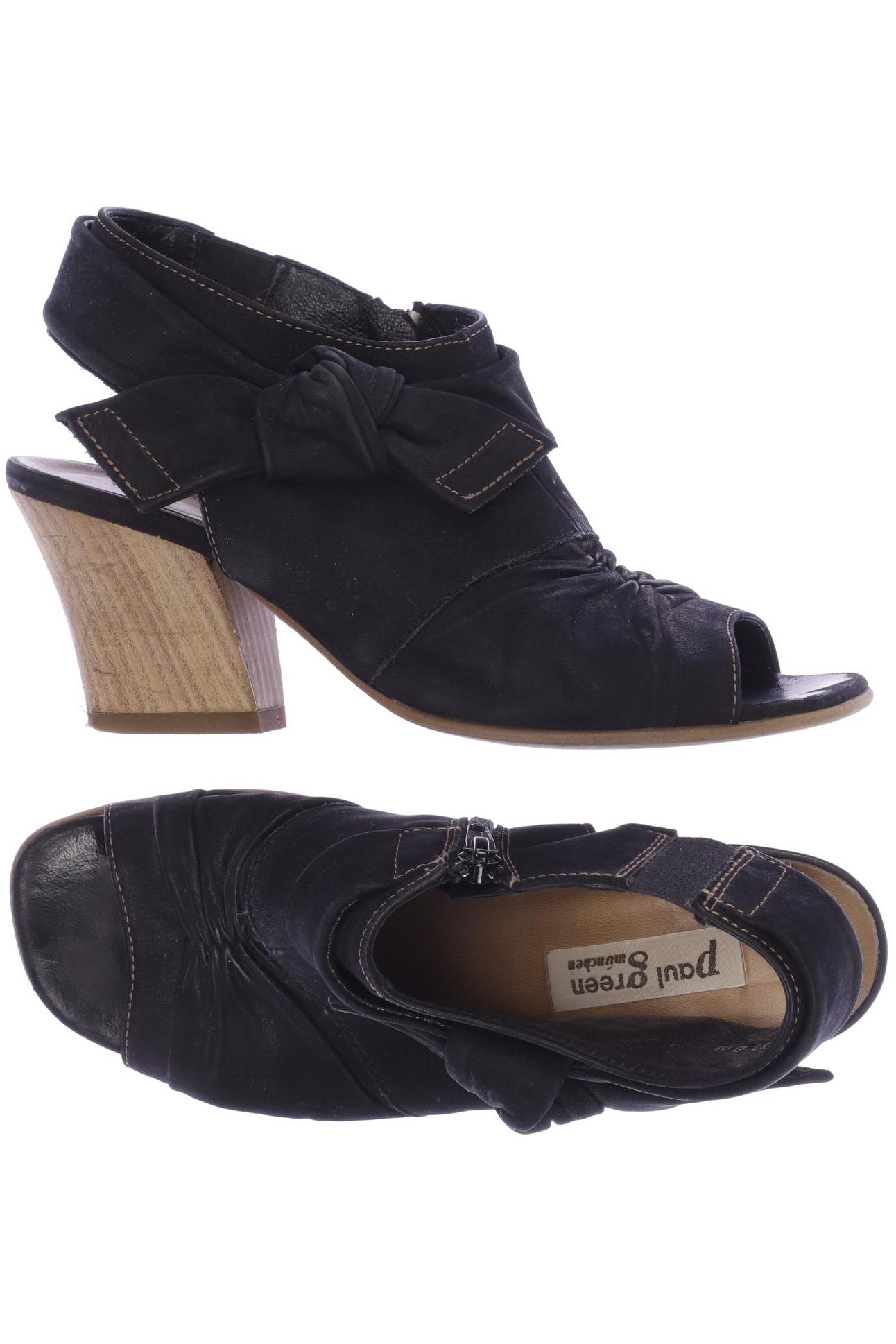 

Paul Green Damen Sandale, schwarz, Gr. 5