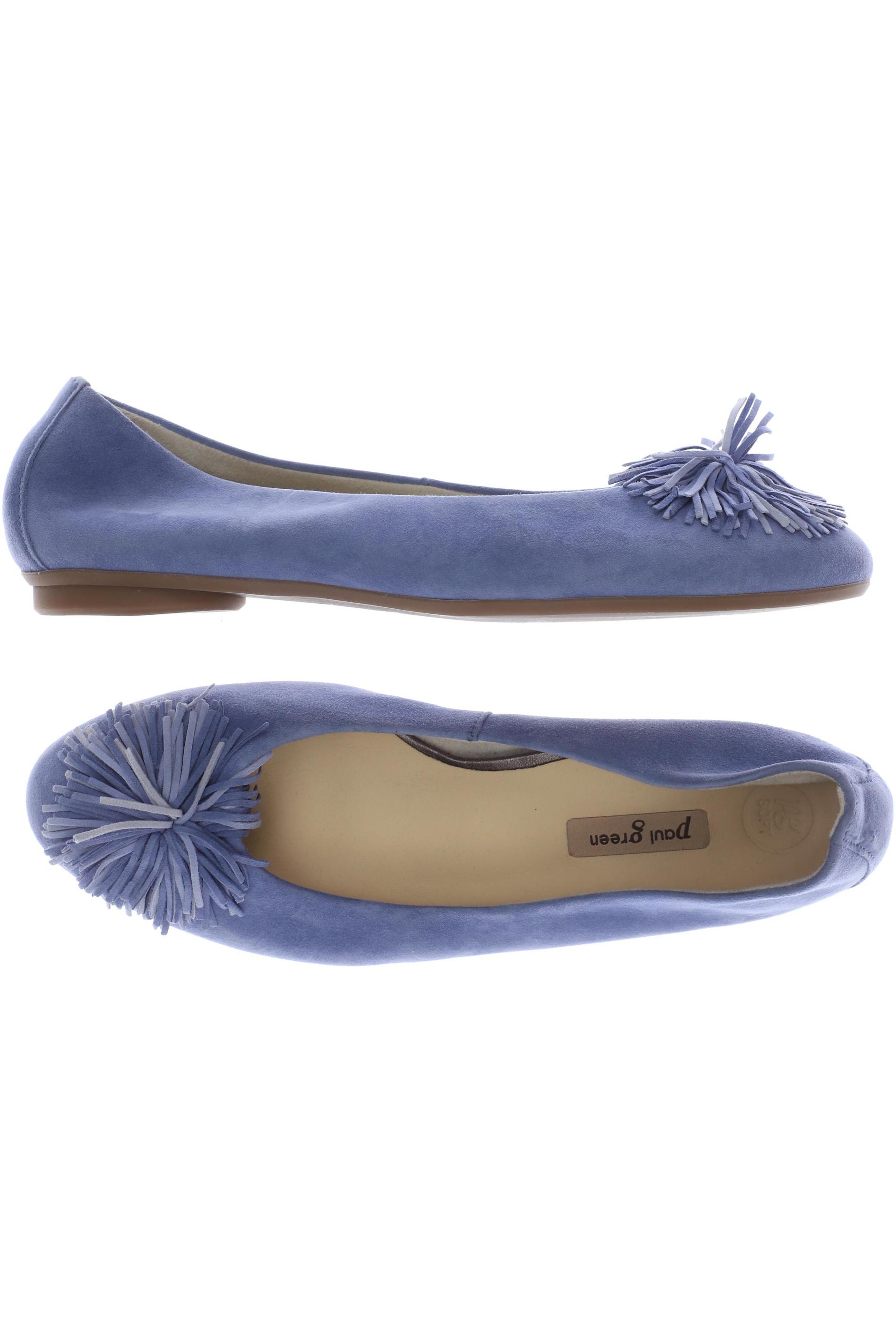 

Paul Green Damen Ballerinas, blau, Gr. 4