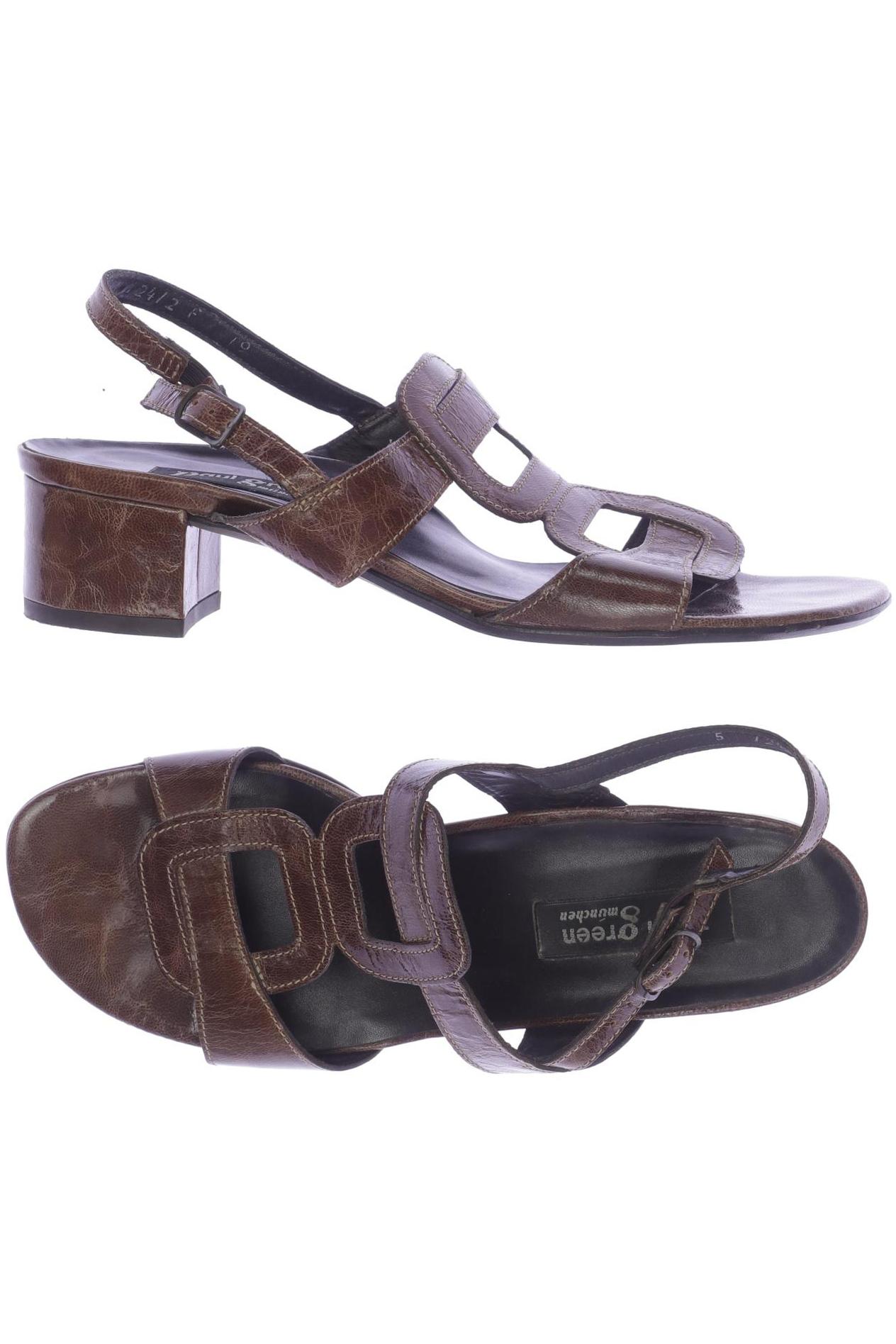 

Paul Green Damen Sandale, braun, Gr. 5