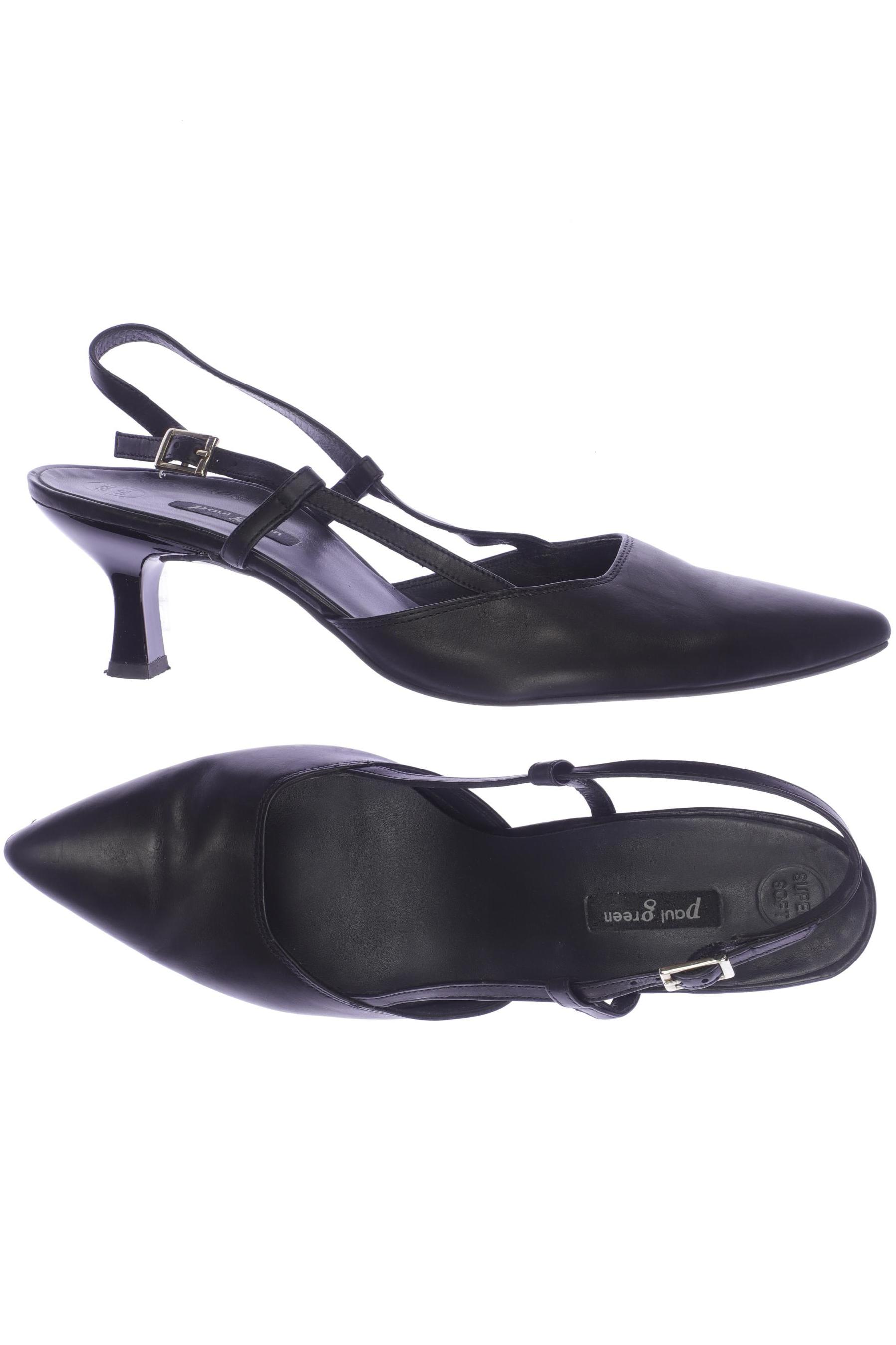 

Paul Green Damen Sandale, schwarz, Gr. 6.5