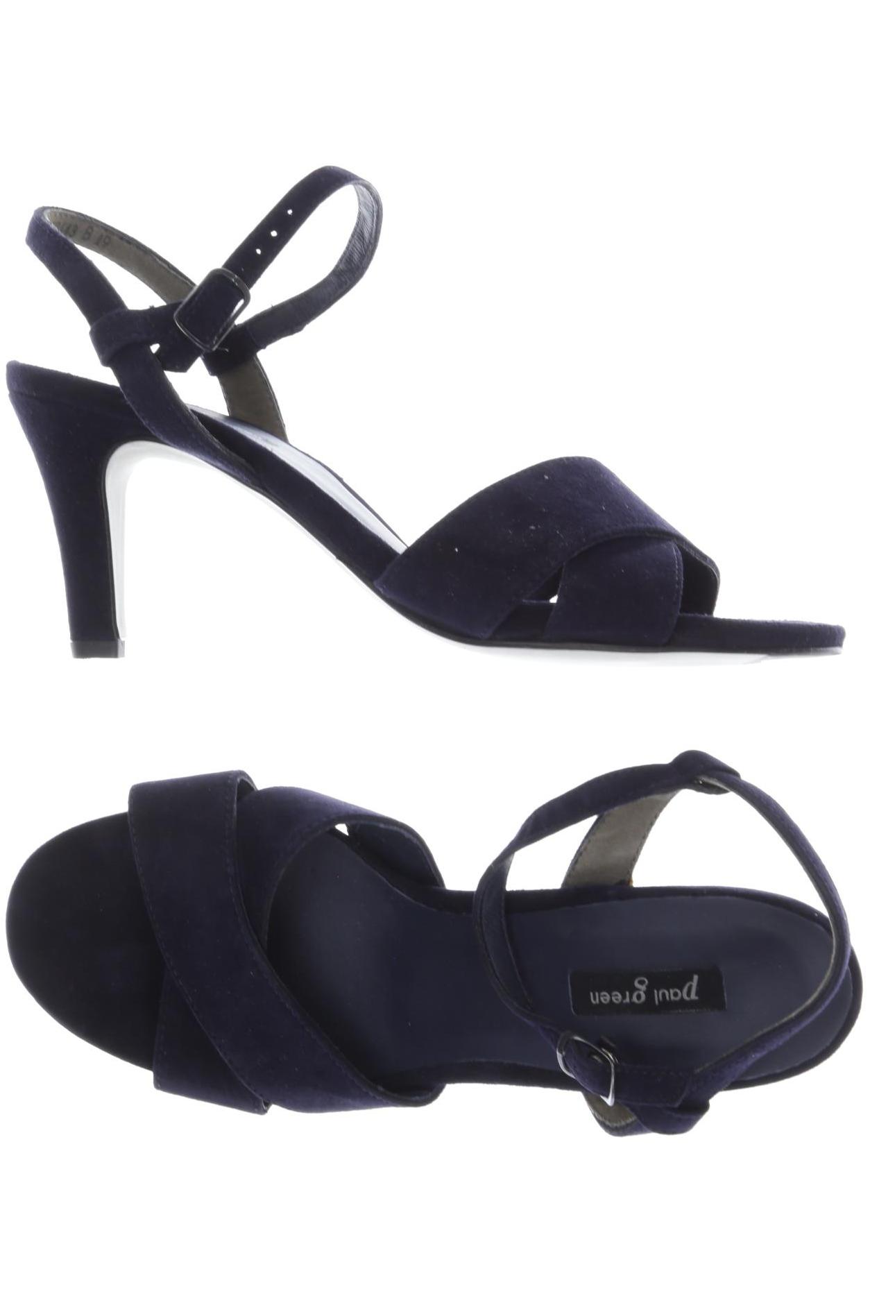 

Paul Green Damen Sandale, marineblau, Gr. 5
