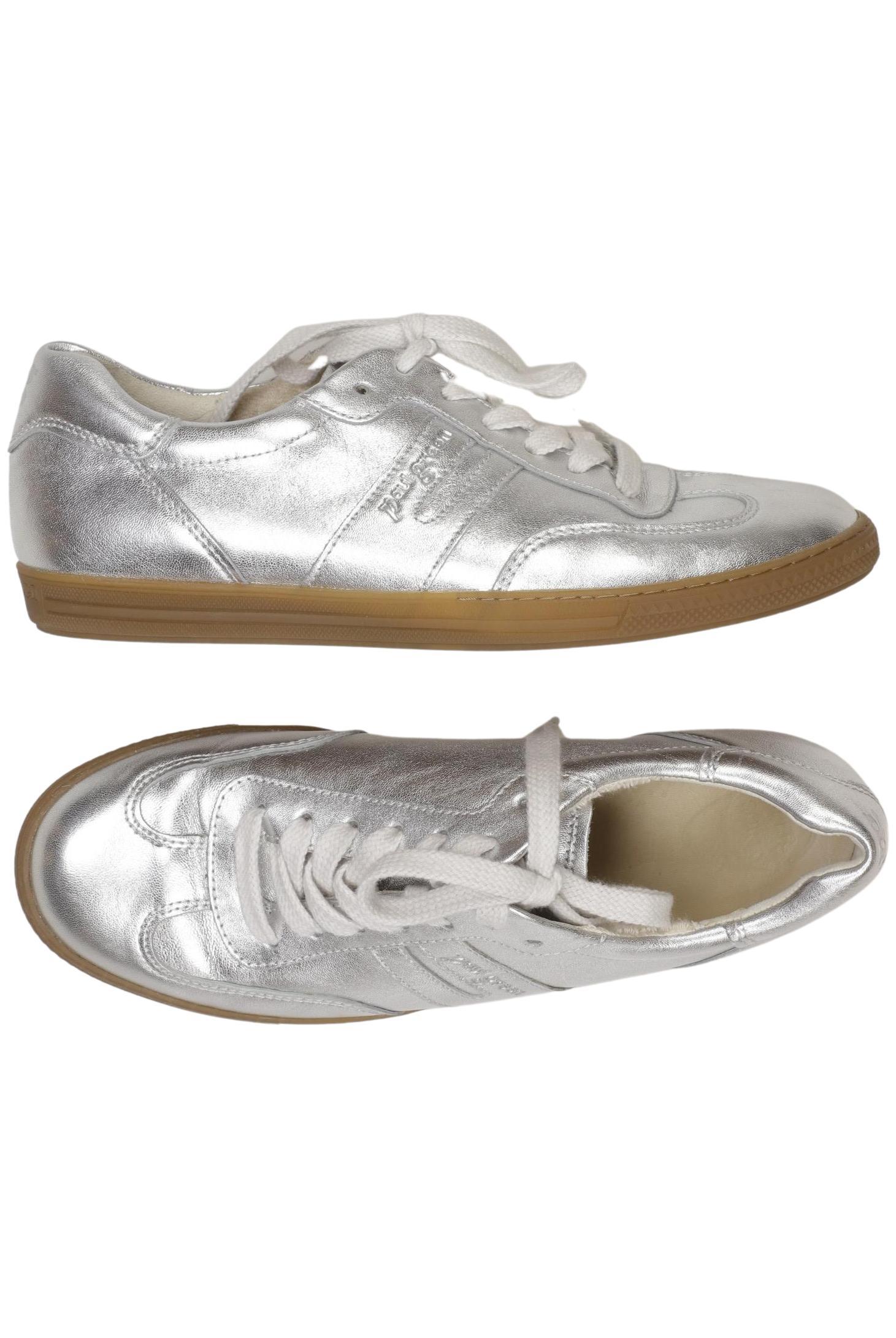 

Paul Green Damen Sneakers, silber, Gr. 5.5