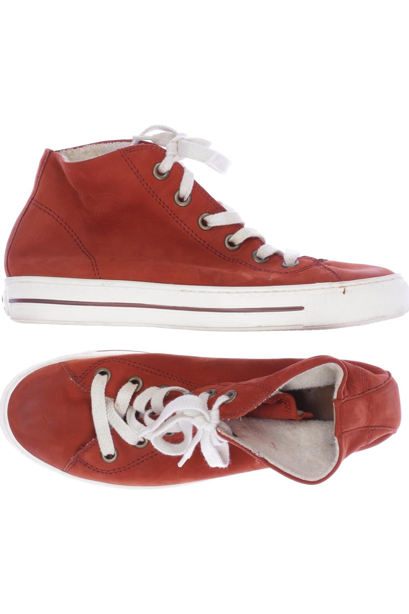 

Paul Green Damen Sneakers, rot, Gr. 6.5