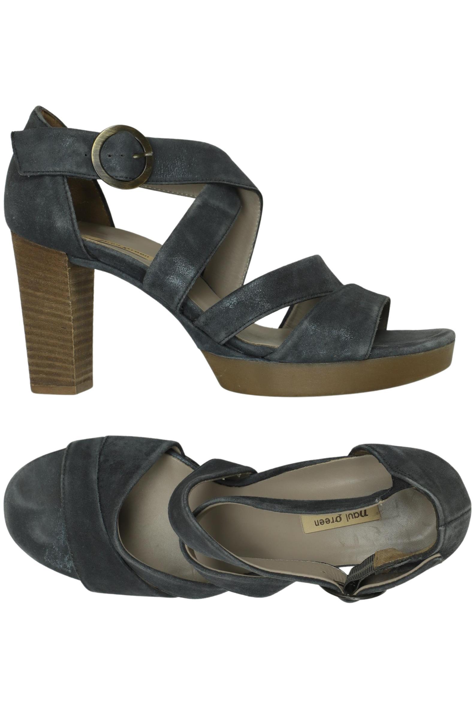 

Paul Green Damen Sandale, blau, Gr. 6.5