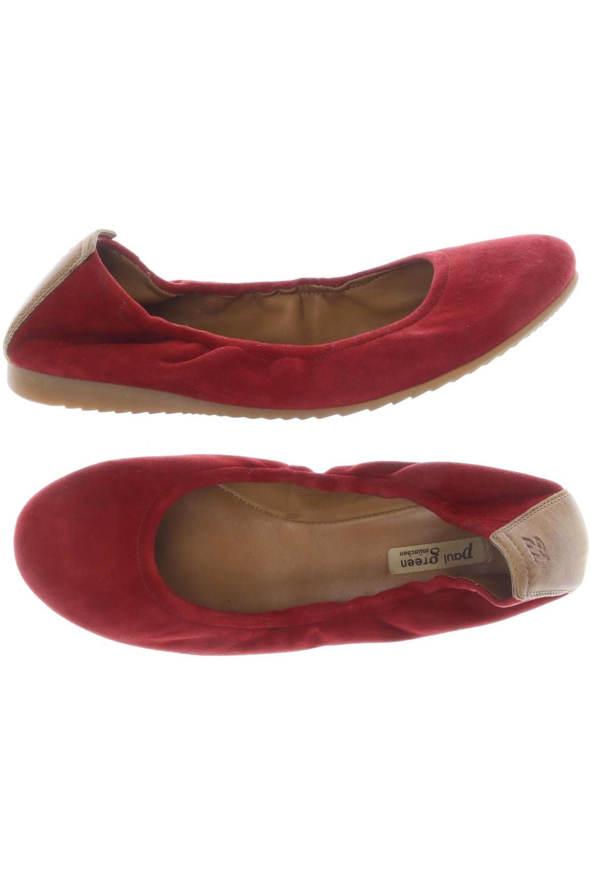

Paul Green Damen Ballerinas, rot, Gr. 4