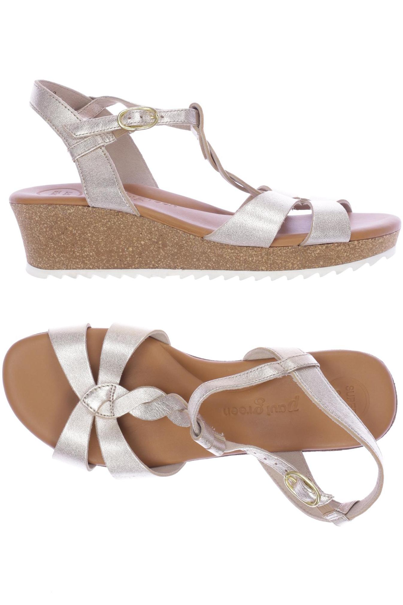 

Paul Green Damen Sandale, beige, Gr. 5.5