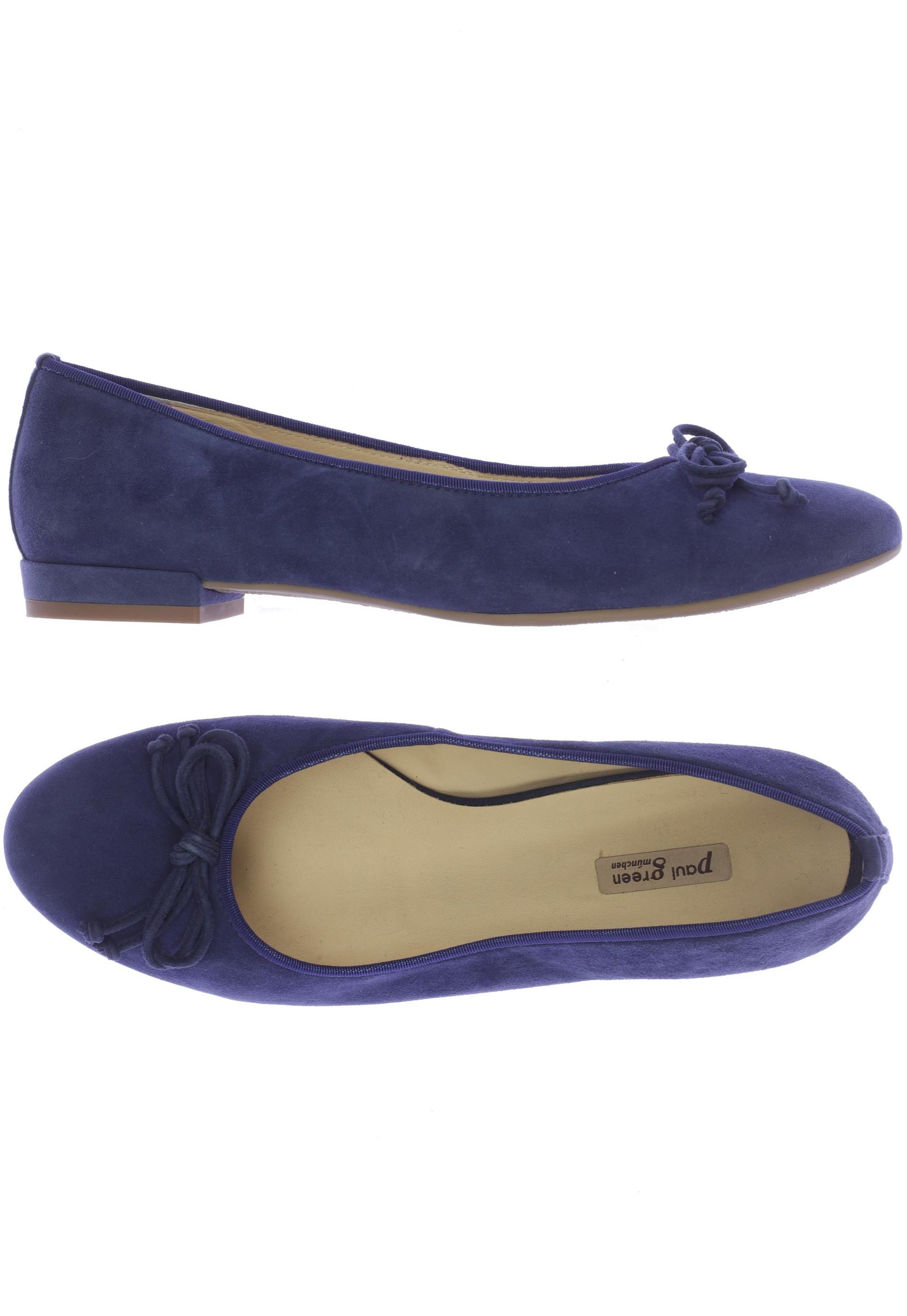 

Paul Green Damen Ballerinas, blau, Gr. 6.5