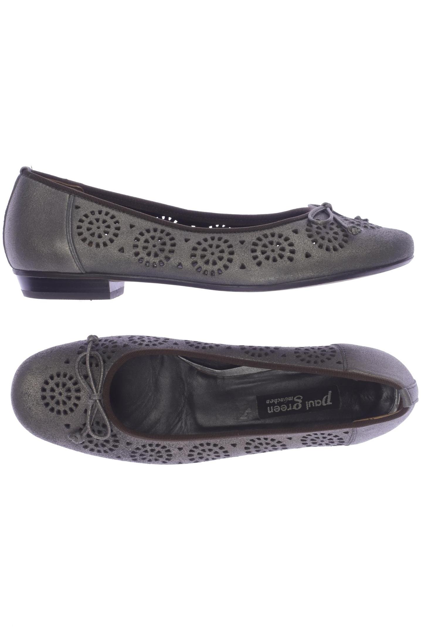 

Paul Green Damen Ballerinas, grau, Gr. 5.5