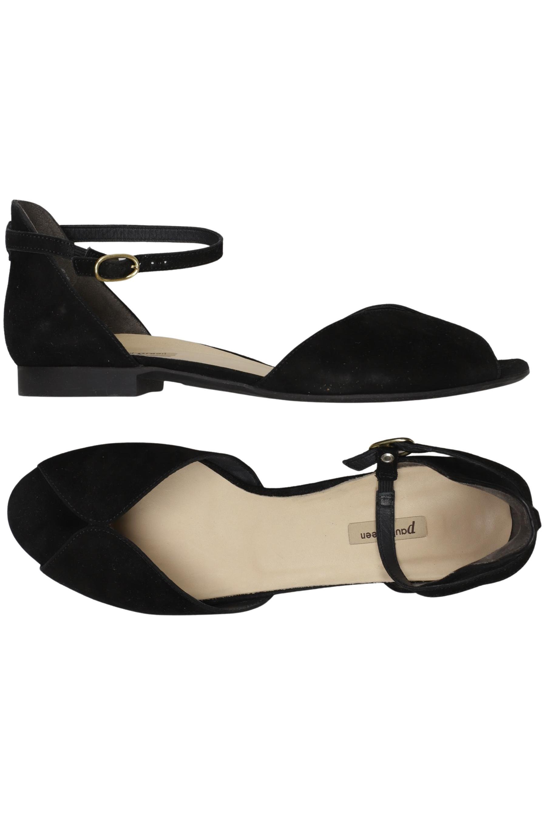 

Paul Green Damen Sandale, schwarz, Gr. 8