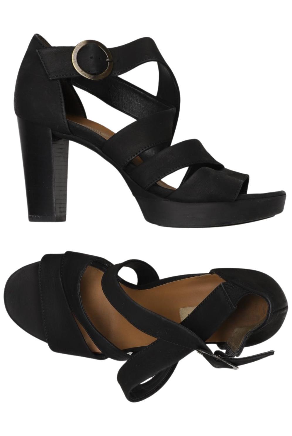 

Paul Green Damen Sandale, schwarz, Gr. 4