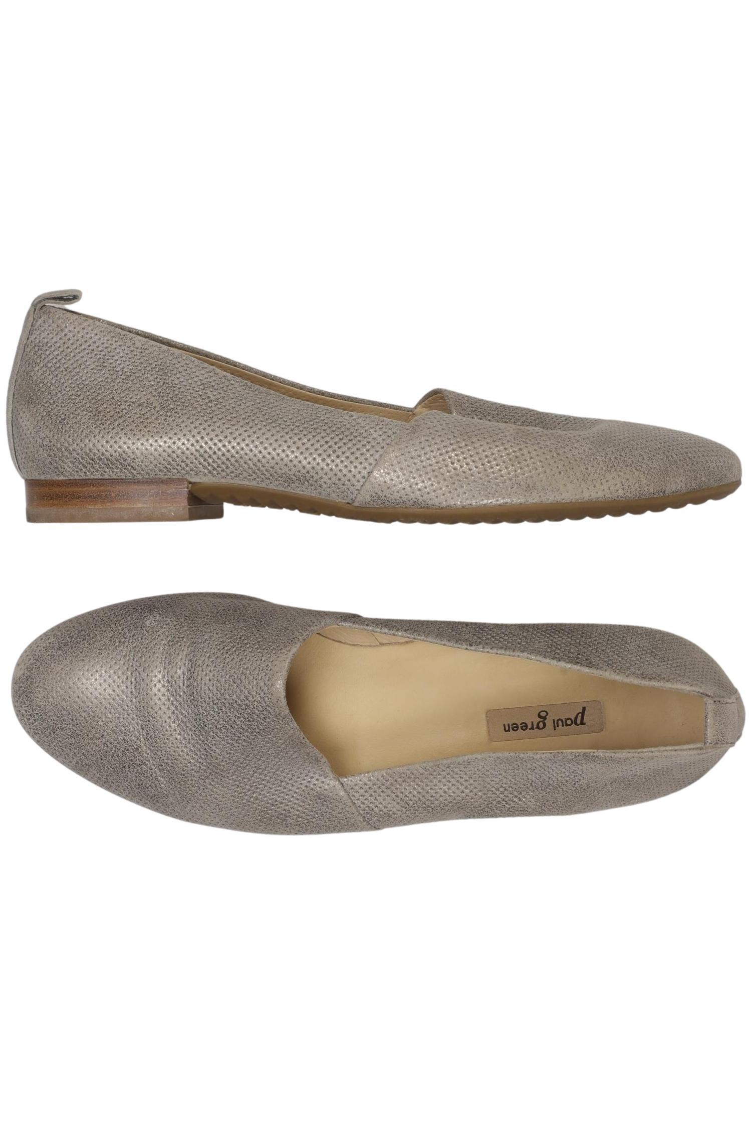 

Paul Green Damen Halbschuh, silber, Gr. 4.5