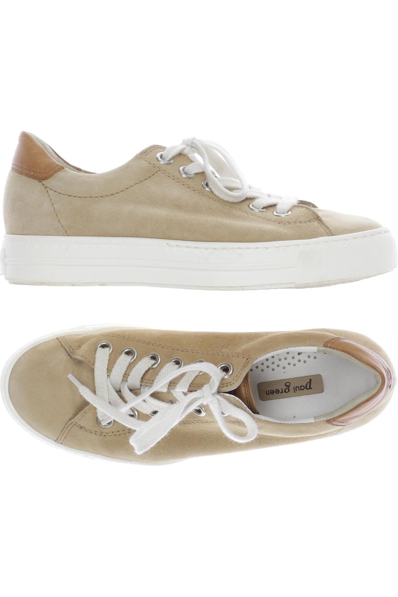 

Paul Green Damen Sneakers, beige, Gr. 4