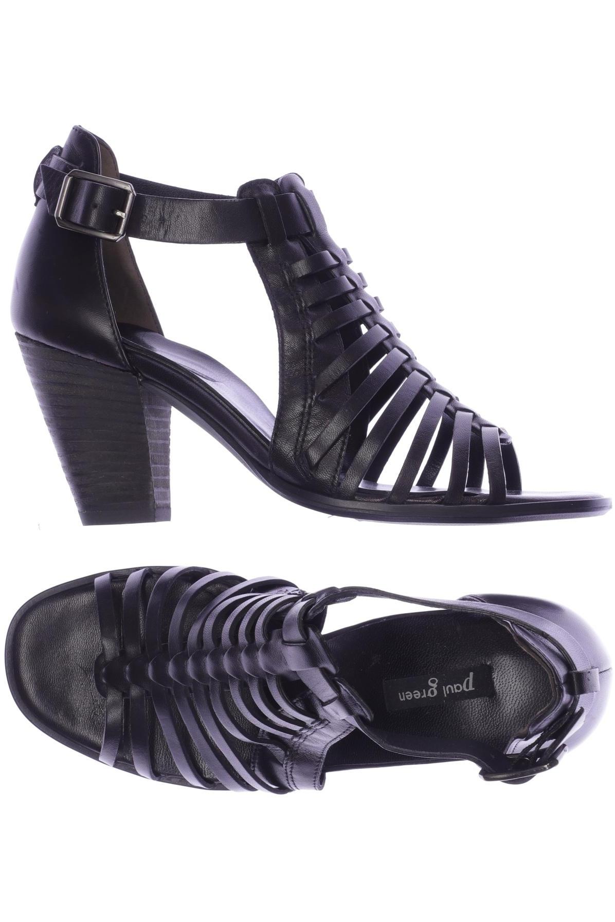 

Paul Green Damen Sandale, schwarz, Gr. 3.5