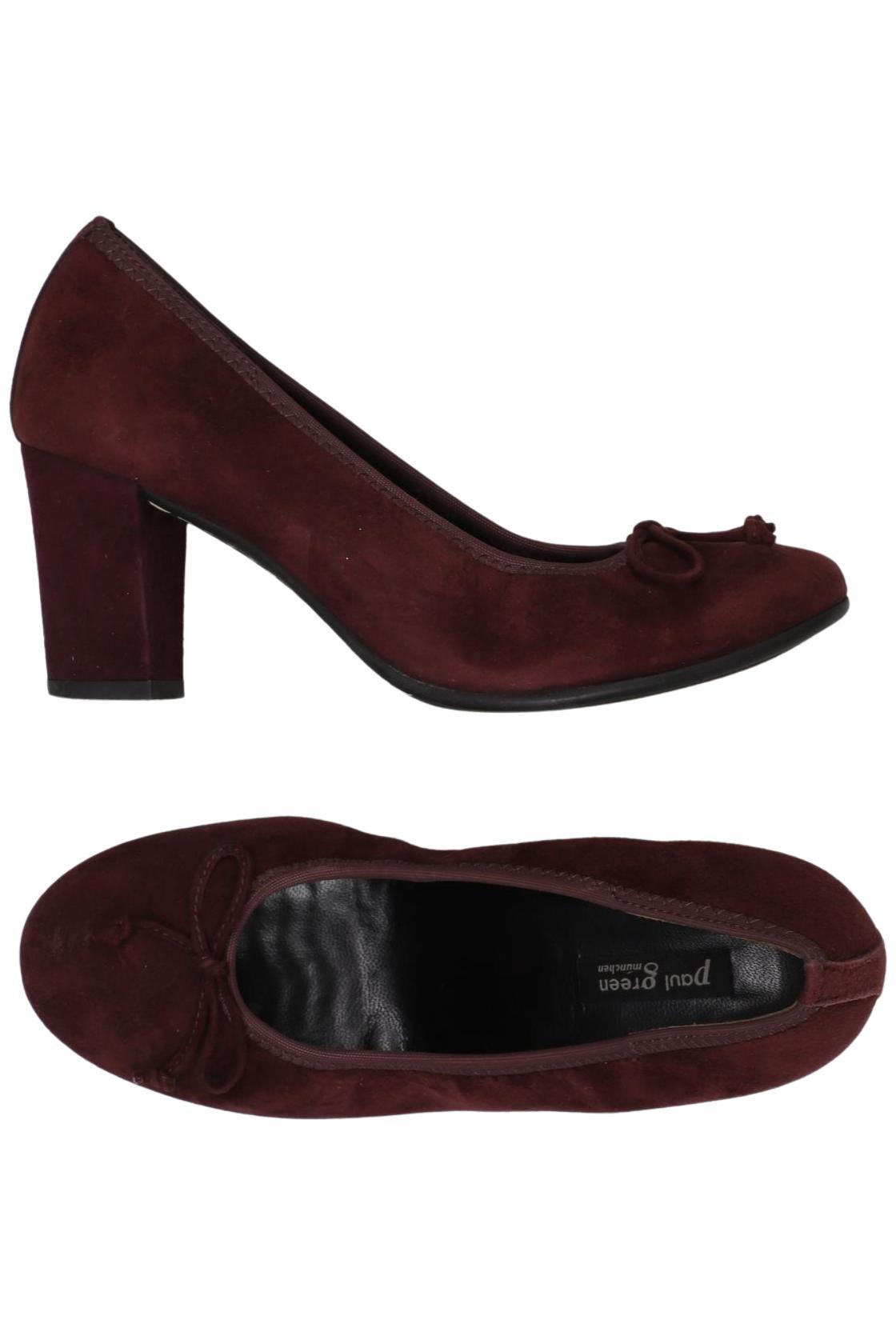 

Paul Green Damen Pumps, bordeaux, Gr. 3