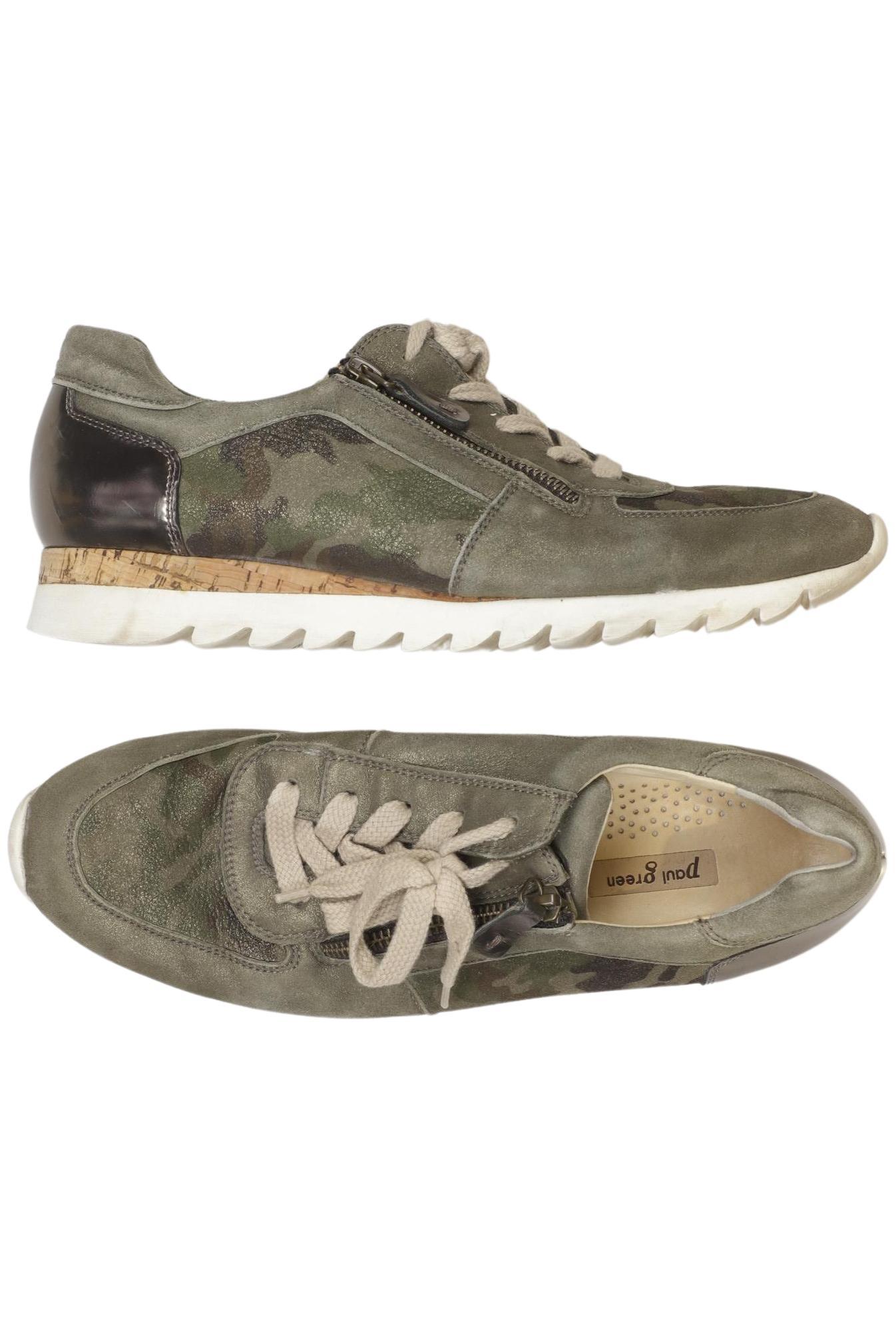 

Paul Green Damen Sneakers, grün, Gr. 6