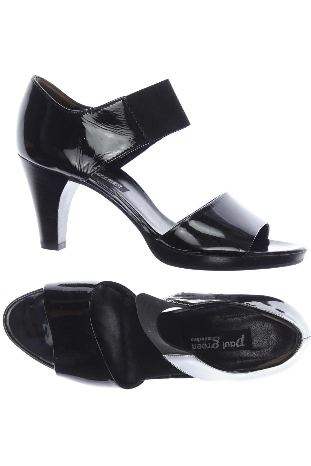 

Paul Green Damen Sandale, schwarz, Gr. 4.5