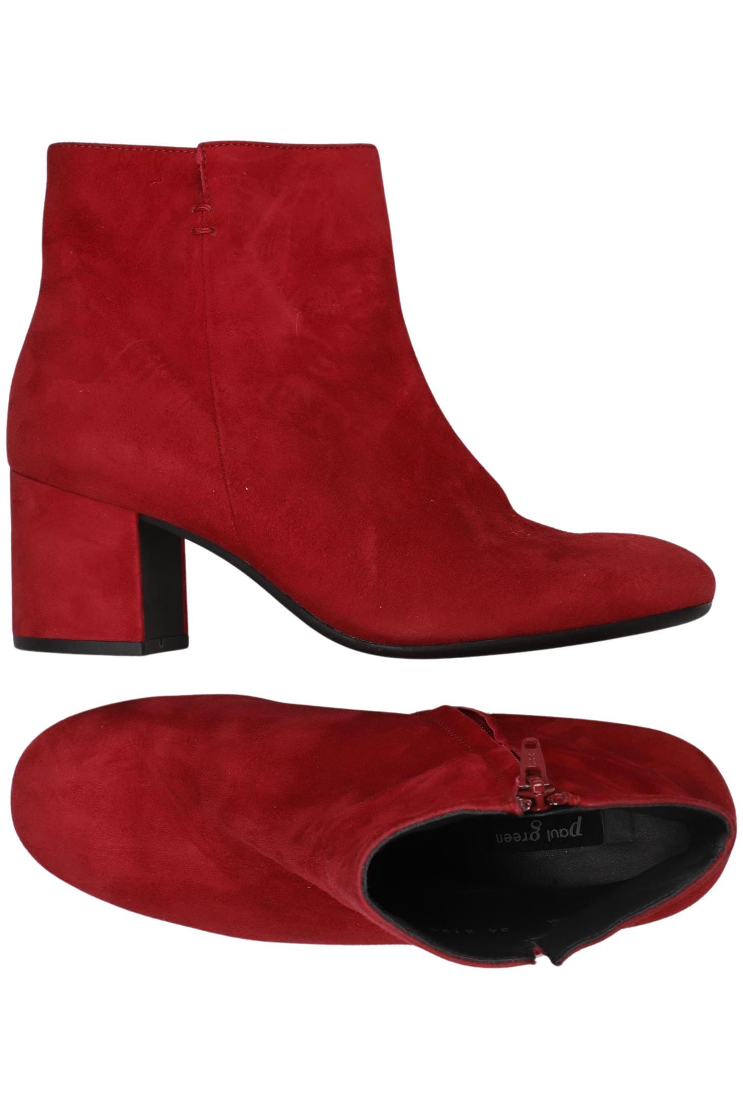 

Paul Green Damen Stiefelette, rot, Gr. 4