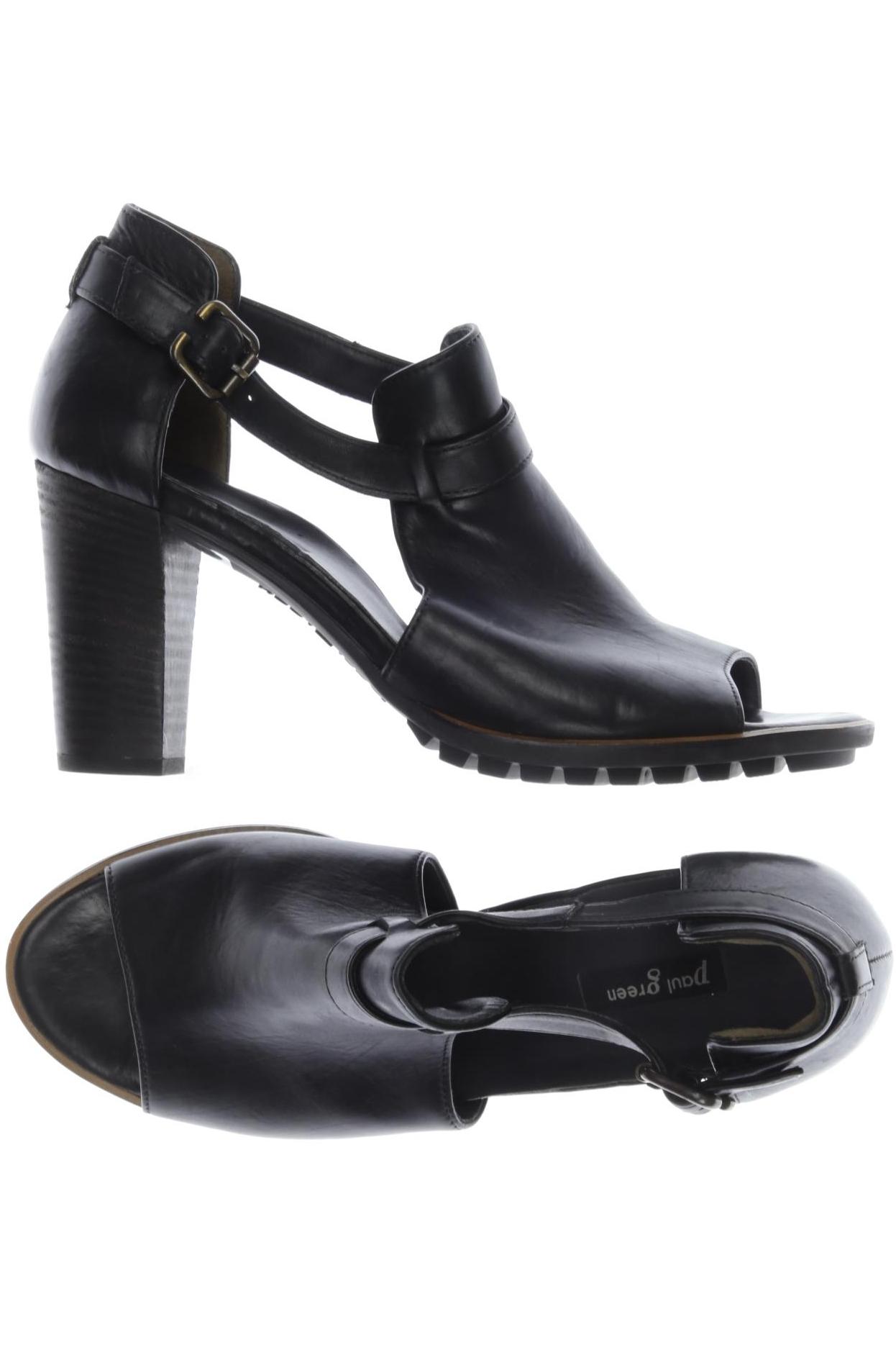 

Paul Green Damen Sandale, schwarz, Gr. 6.5