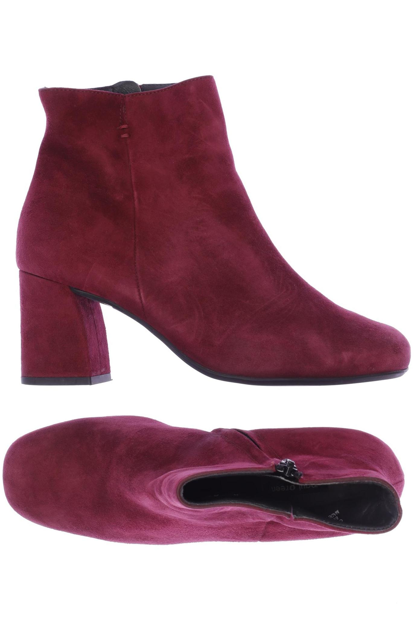 

Paul Green Damen Stiefelette, bordeaux, Gr. 6