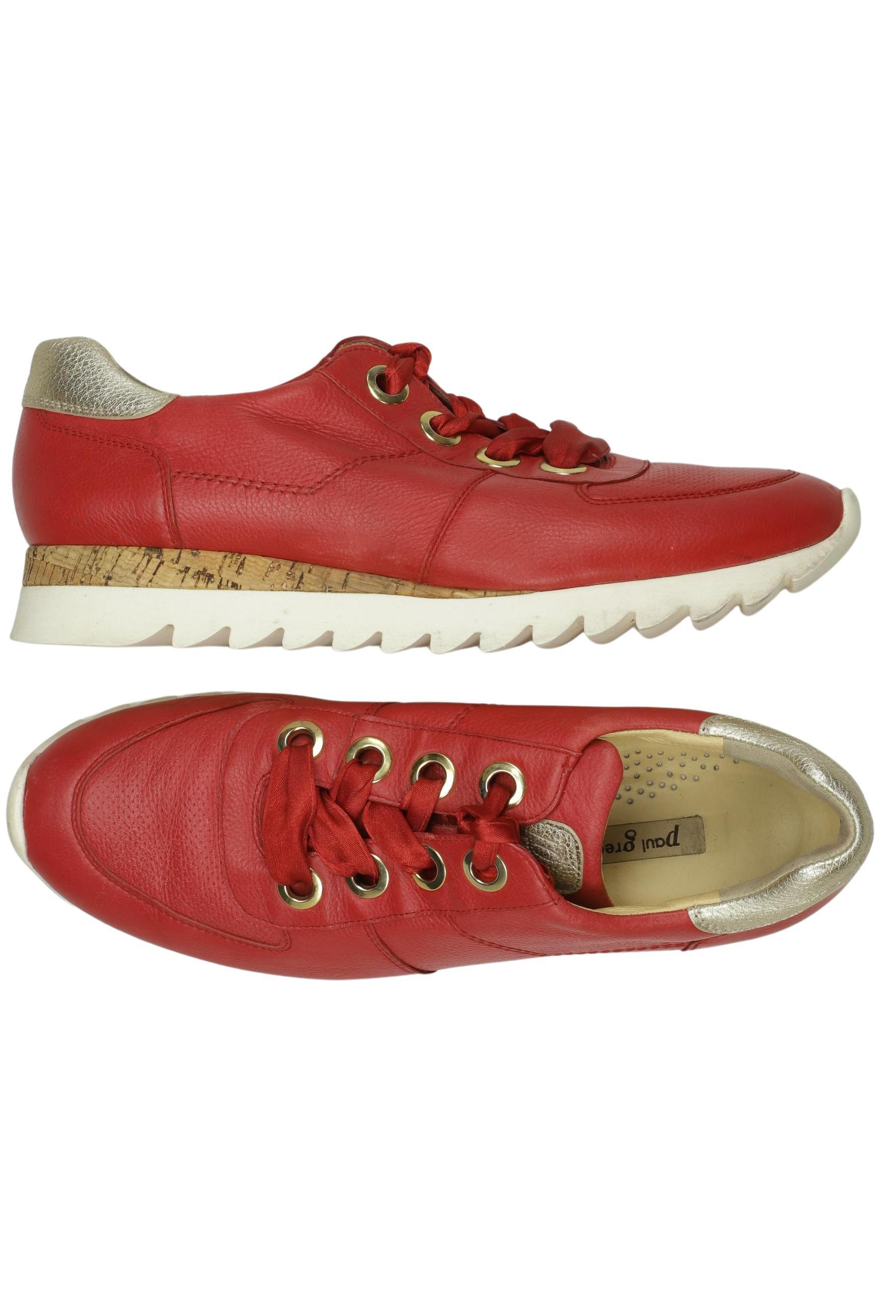 

Paul Green Damen Sneakers, rot, Gr. 5.5