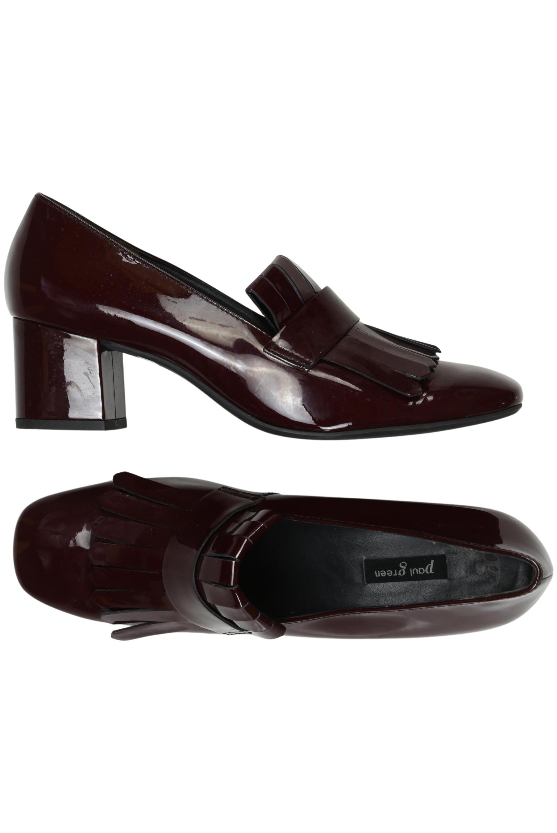 

Paul Green Damen Halbschuh, bordeaux, Gr. 6.5