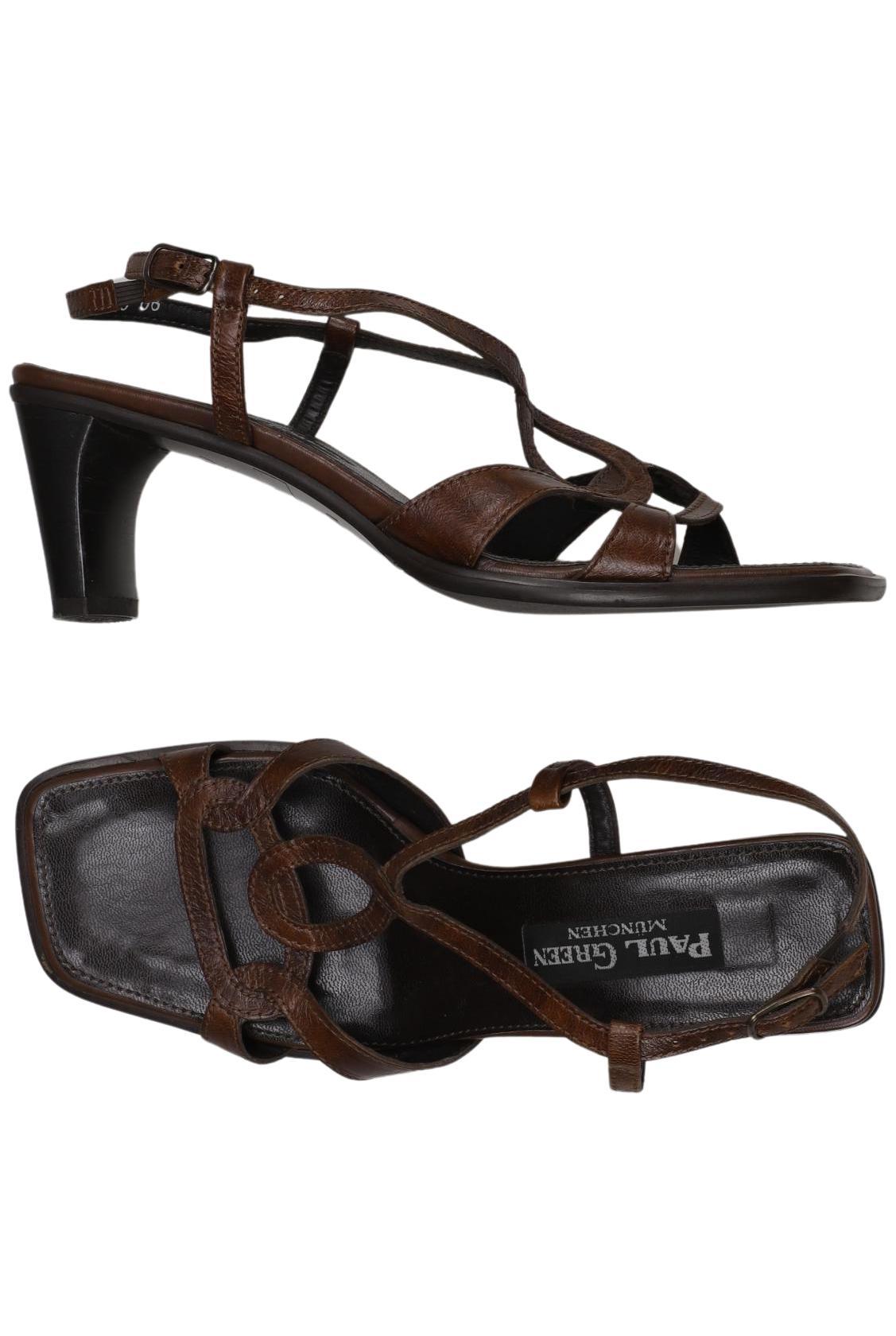 

Paul Green Damen Sandale, braun, Gr. 4.5