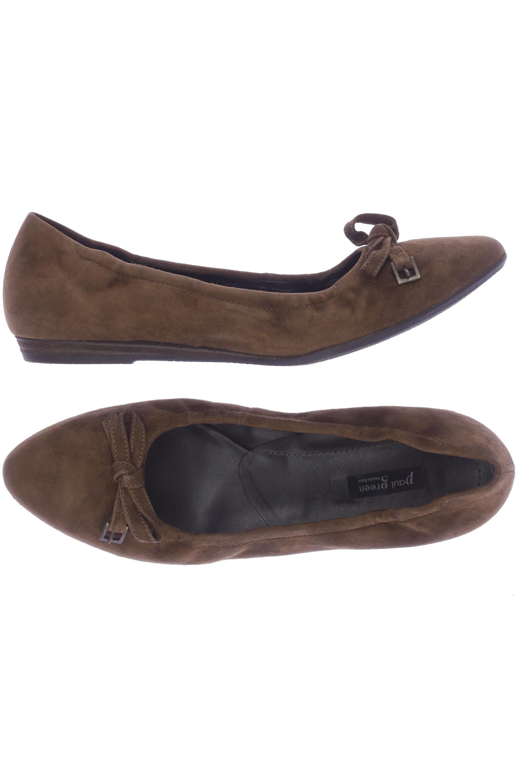 

Paul Green Damen Ballerinas, braun, Gr. 6